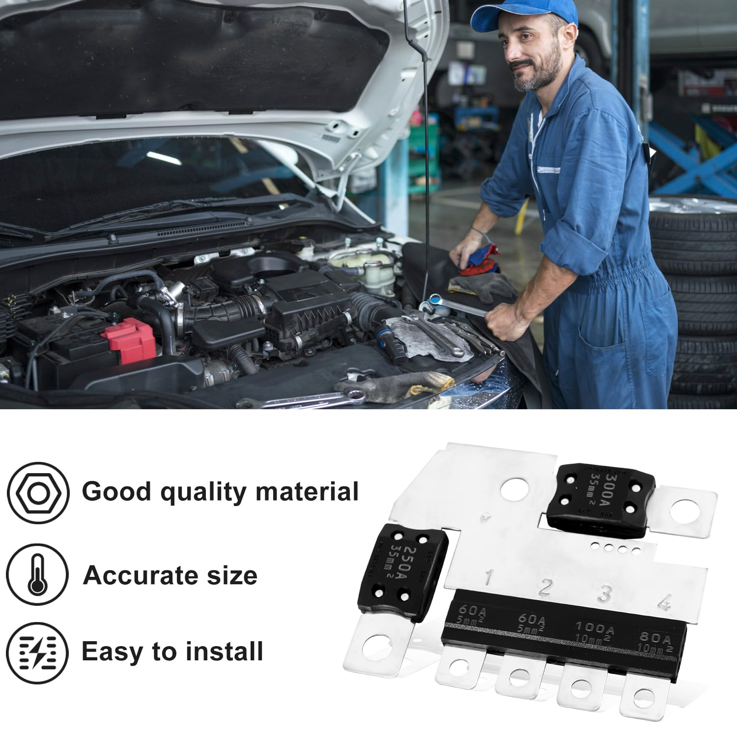 13289598 20815889 Front Compartment Main Fuse Block Plate, Fuse Block Plate Replacement for Cadillac ATS CTS SRX XTS for Buick Allure Lacrosse Regal for Chevy Impala Malibu image number 6