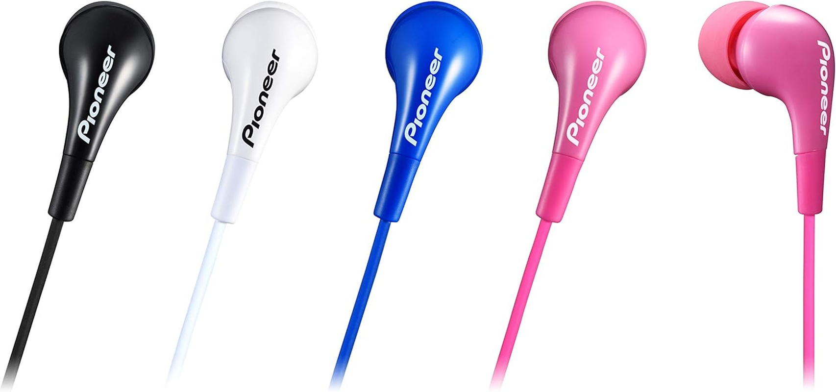 Pioneer SE-CL502T-L Lightweight In-Ear Headphone with In-Line Microphone - Blue image number 1