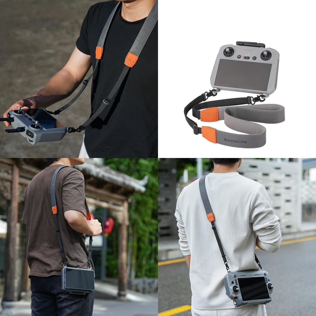 DGBAY PU Leather Lanyard Neck Strap for DJI Mavic 4 Pro,Dji Mini 4 Pro, Mini 3, Mavic 3 Classic, Air 3,Adjustable Strap for DJI RC/DJI RC 2/DJI RC Pro/Dji RC Pro 2/DJI Smart Controller image number 5