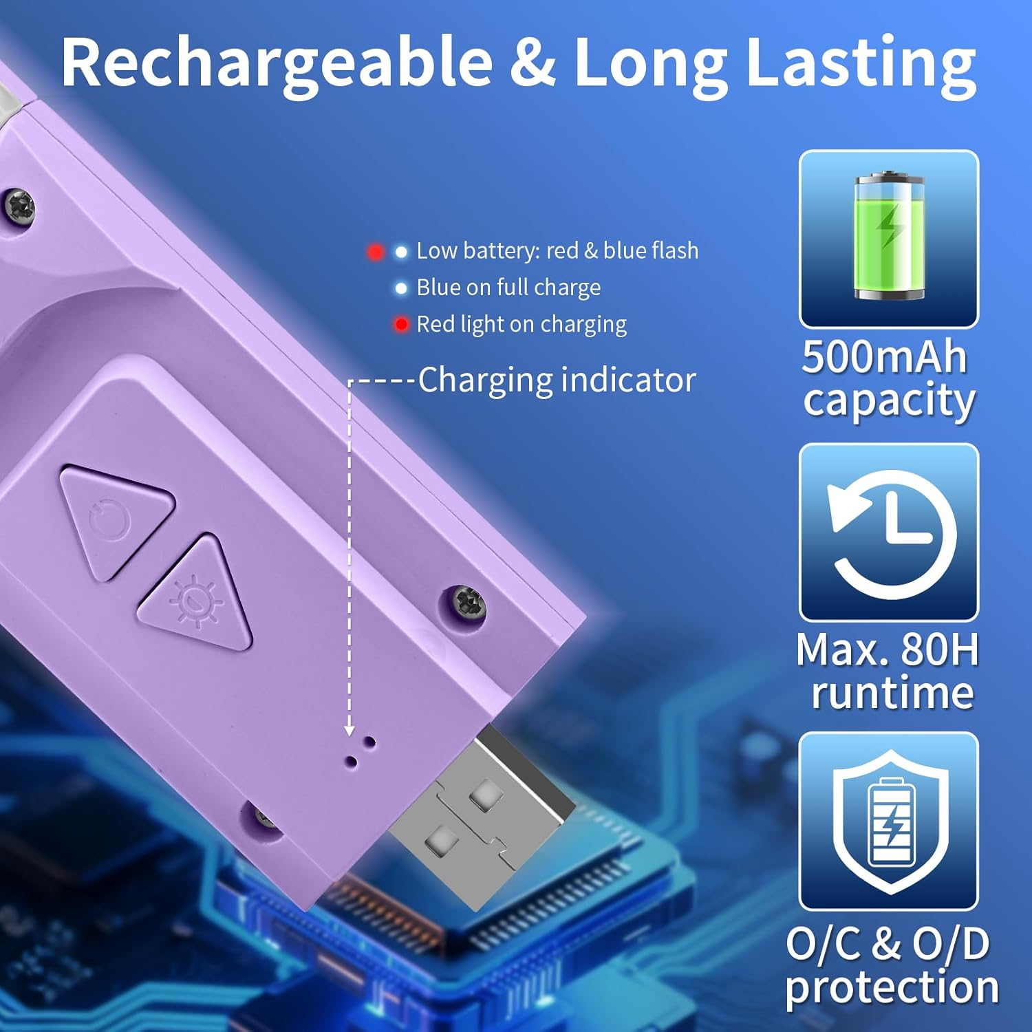 Rechargeable Book Reading Light, Eye Caring Reading Light Clip on Book with 3 Colors Temperatures & 5 Brightness Levels, Portable LED Clip on Bookmark Lamp for Bookworms - Green image number 7