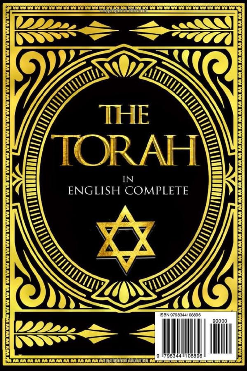 The Torah in English Full Version Large Print : Read Holy Scriptures the First Section of Jewish Bible. Entirely Revealed to Moses by God . image number 1