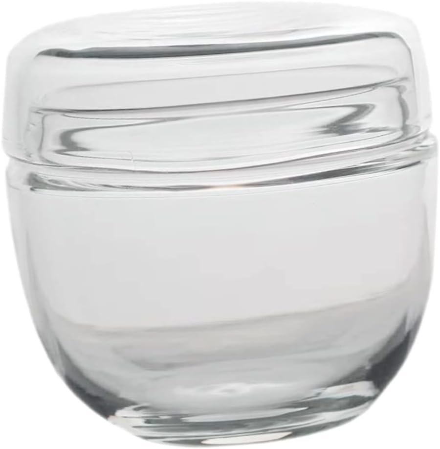 Cabilock Glass Tea Canister Airtight Lid High Borosilicate Glass Mini Loose Leaf Storage Jar for Home Tea Container Small Size image number 5