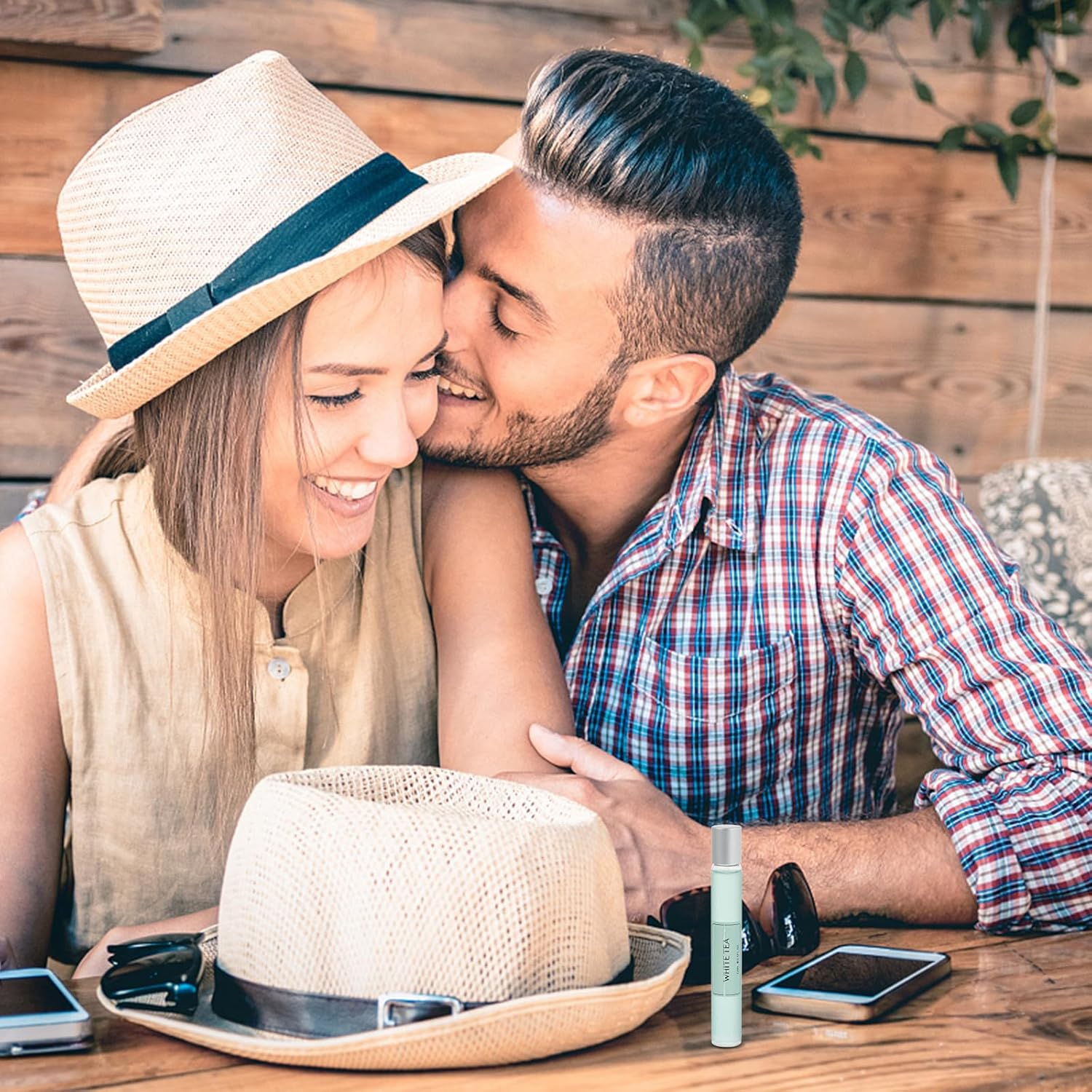 OSALADI White Tea Scented Roll-On Perfume 2Pcs for Women and Men, Daily Fragrance Body Perfume with Deodorant, Light Romantic Aroma Suitable for Students and Everyday Use image number 2