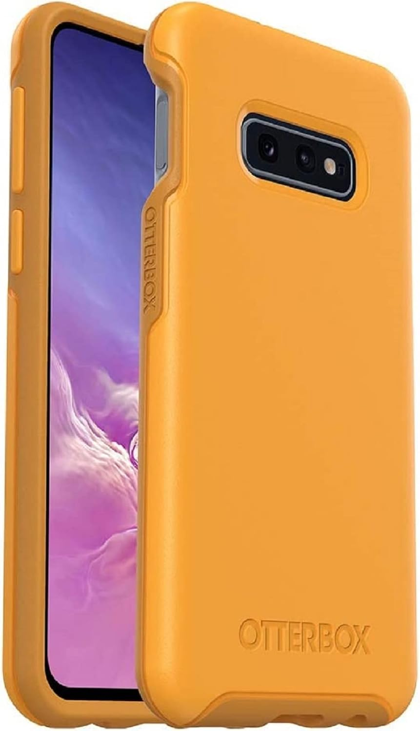 Otterbox Symmetry Series Case for Galaxy S10E - Non-Retail Packaging - (Aspen Gleam (Citrus/Sunflower)) image number 1