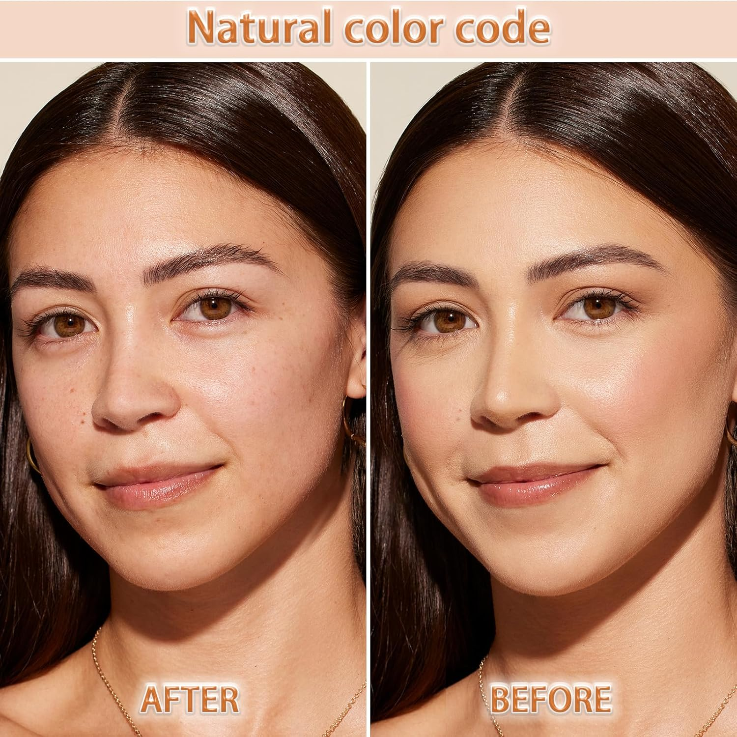 WALULAN Mushroom Head Air Cushion BB Cream Liquid Foundation, Long Lasting, Fresh Fixing, Foundation Powder Sunscreen,Loose Face Powder for Medium Skin Tones image number 4