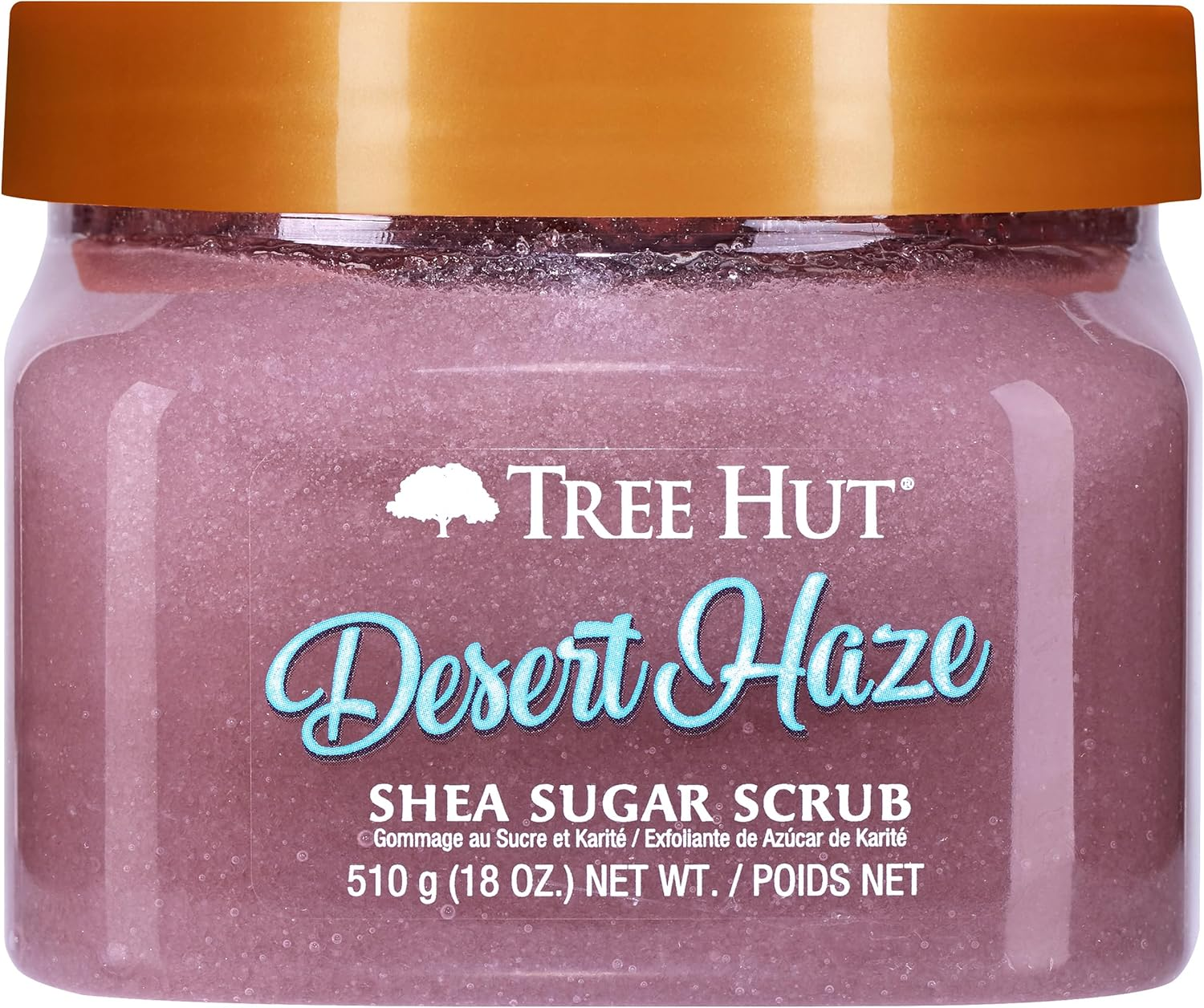 Tree Hut Desert Haze Shea Sugar Scrub | Exfoliating Body Scrub Removes Dead, Dry Skin for a Soft and Hydrated Feel | Nourishing Essential Body Care | 18 Oz image number 4