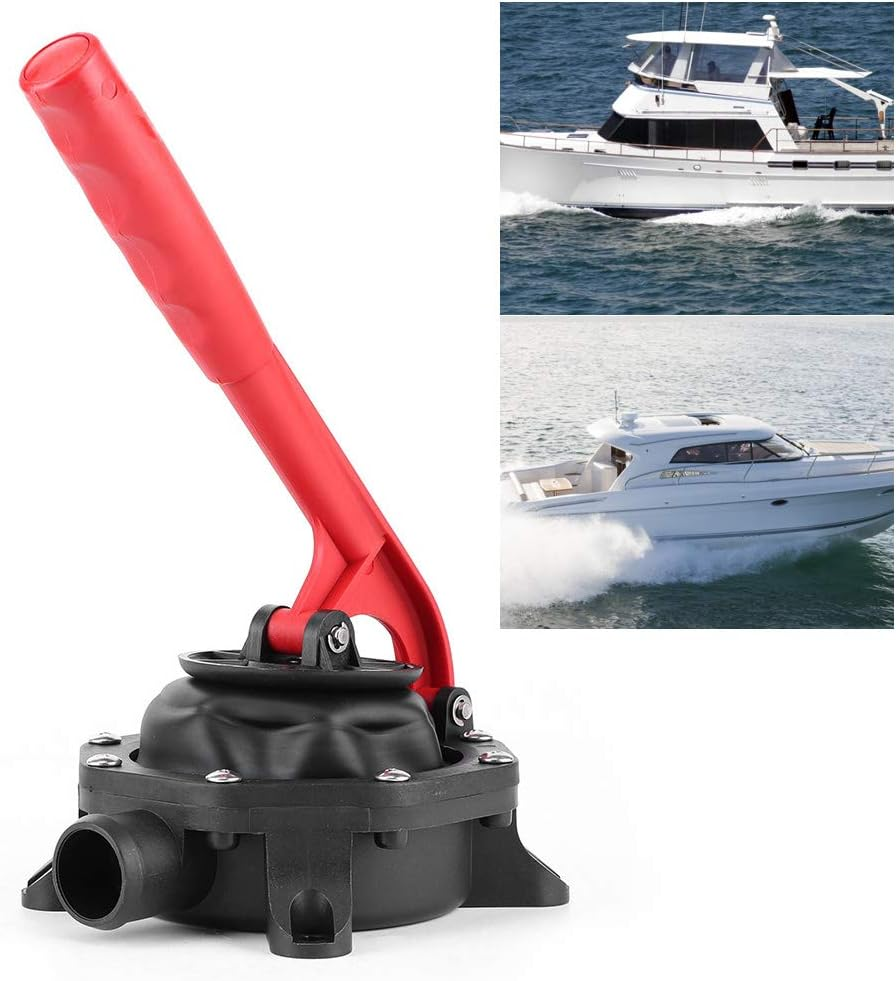 Manual Bilge Pump with 720GPH Flow Capacity, Easy-To-Use Diaphragm Pump for Boat Owners image number 2