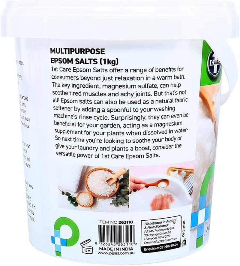 1St Care Epsom Multi-Purpose Pain Reliever Salt 1 Kg