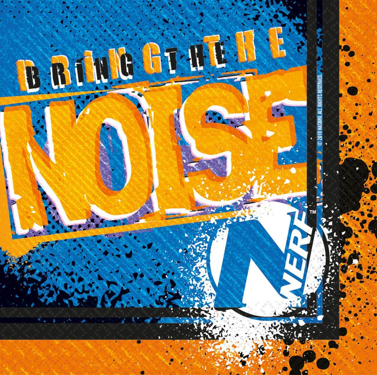 Amscan 9903934 - Child Nerf Blast Team Pack (2 Set of Blue and 2 Set of Orange) image number 3