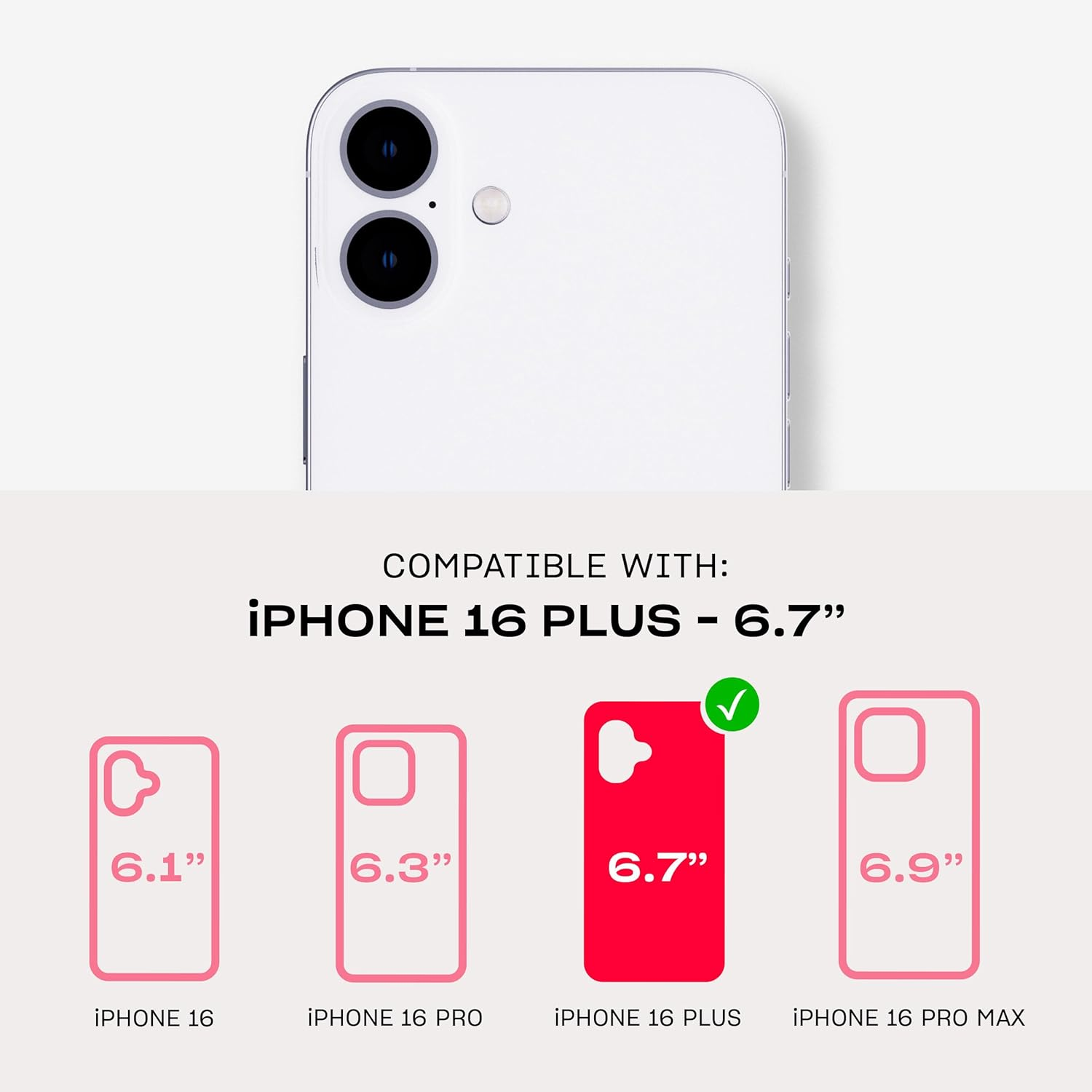 Tech21 Evopro Case Apple Iphone 16 plus - Compatible with Magsafe, Wireless Charging, Scratch-Resistant Shockproof Impact Protection Case 21X Military Standard Tested - Clear/Black - Black image number 4