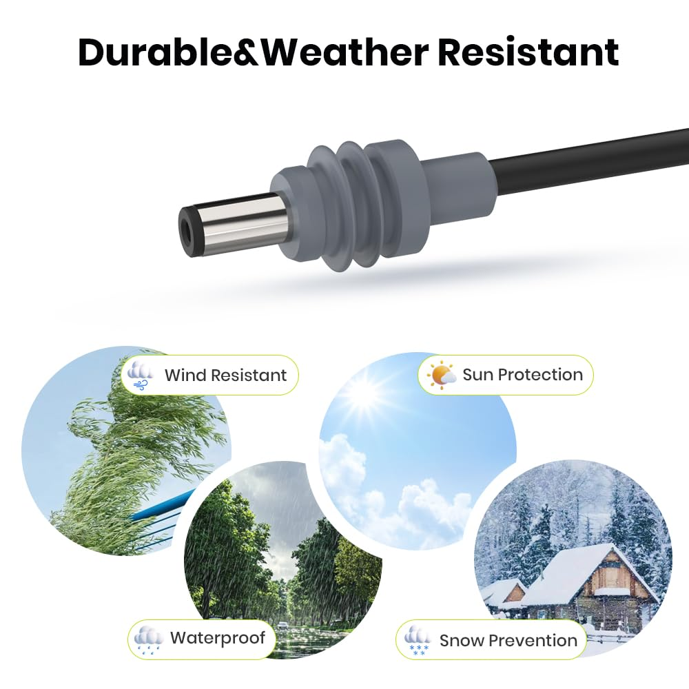 Starlink Mini Car Charger,3M/10Ft Starlink Mini Power Cable Direct to Cigarette 12V-24V Adapter with Switch,Dc Male to Cigarette Lighter Plug and Play (CB7) image number 1