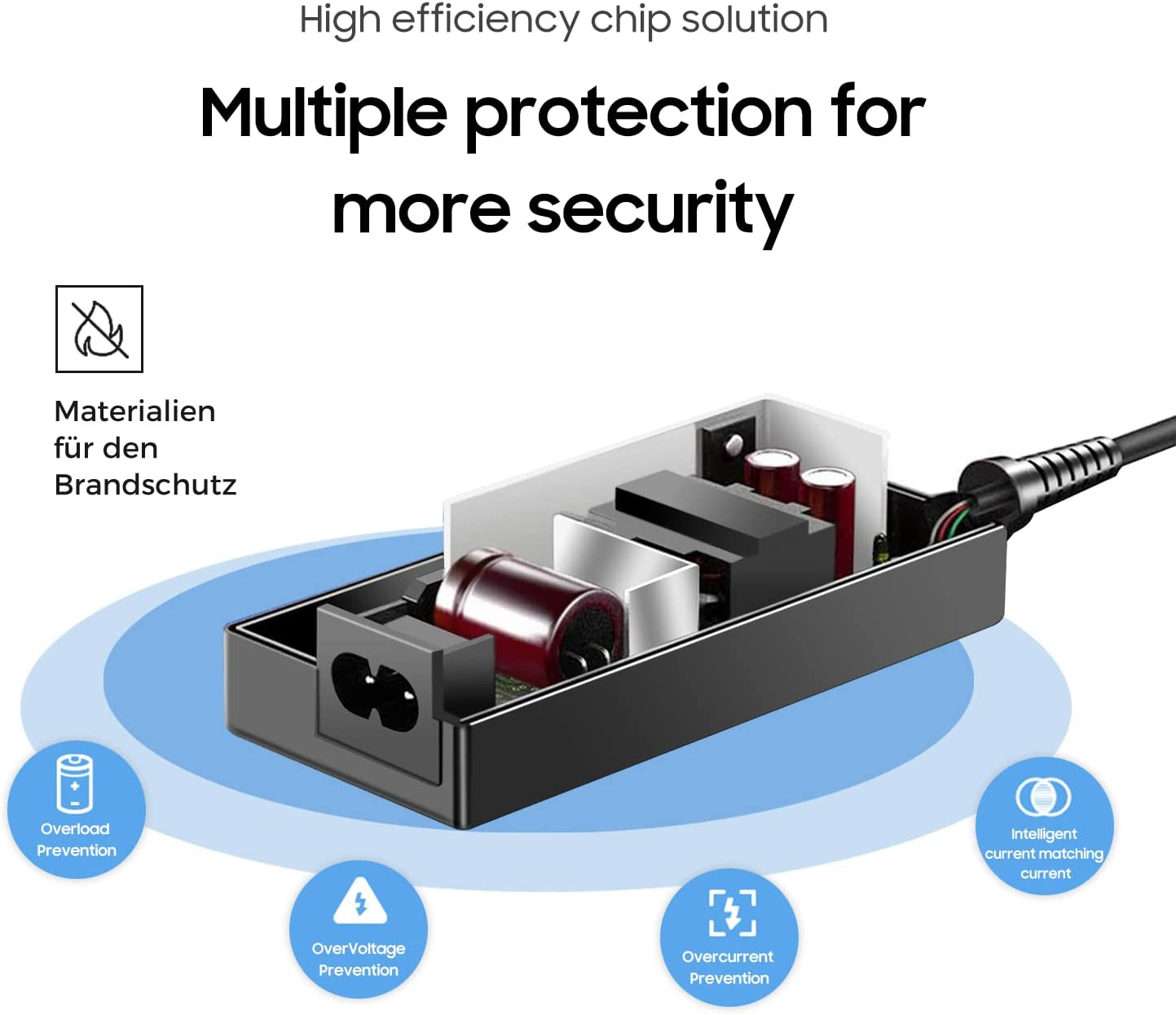 KFD Universal AC to DC Adapter - 15V 60W Switching Power Supply with 10 Selectable Plug Tips image number 6