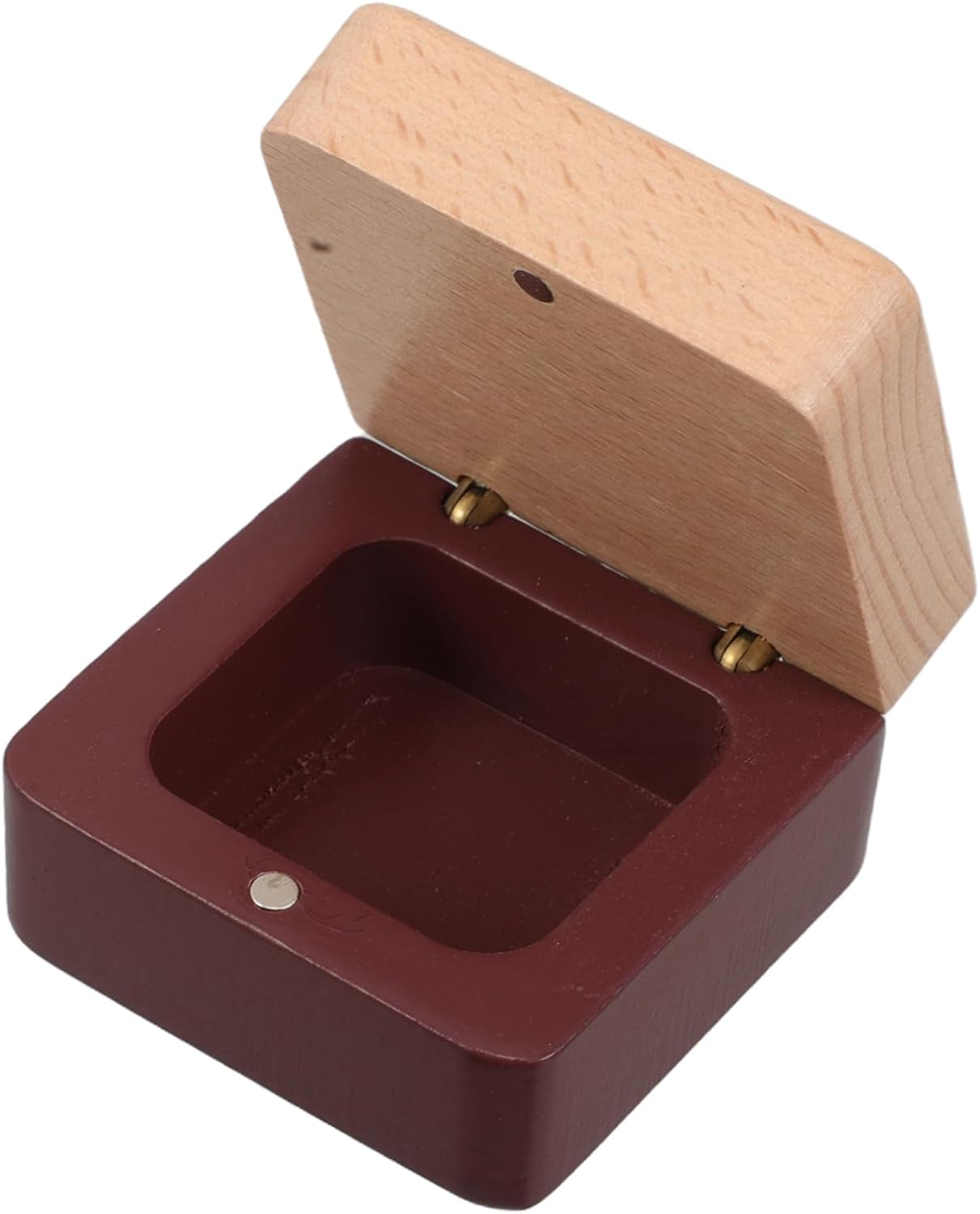 Tooth Storage Box Wooden Keepsake Hair Organizer Keepsake First Curl Holder Keepsake Container Tooth Organizer Curl Storage Beech image number 2