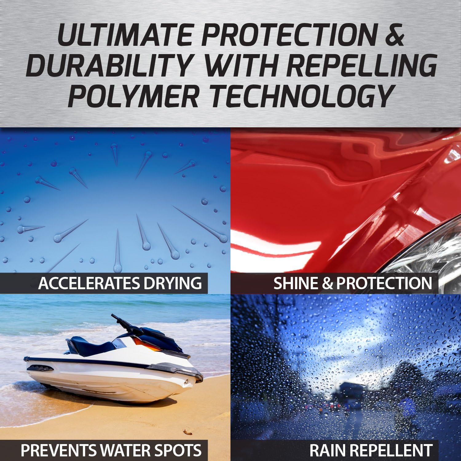 Turtle Wax T-9 1-Step Wax & Dry - 26 Oz. image number 1