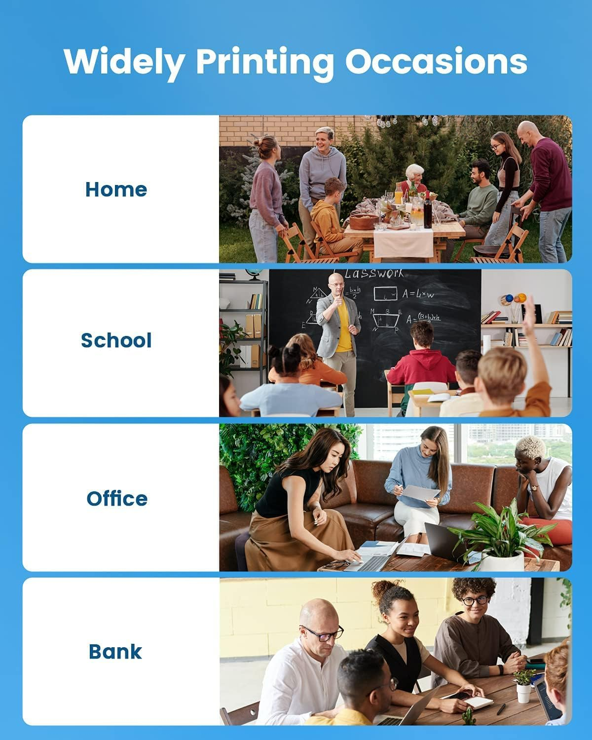 604XL Ink Cartridges Compatible with Epson Workforce Wf-2910,Wf-2930,Wf-2950(1Black+1Magenta+1Cyan+1Yellow) image number 2