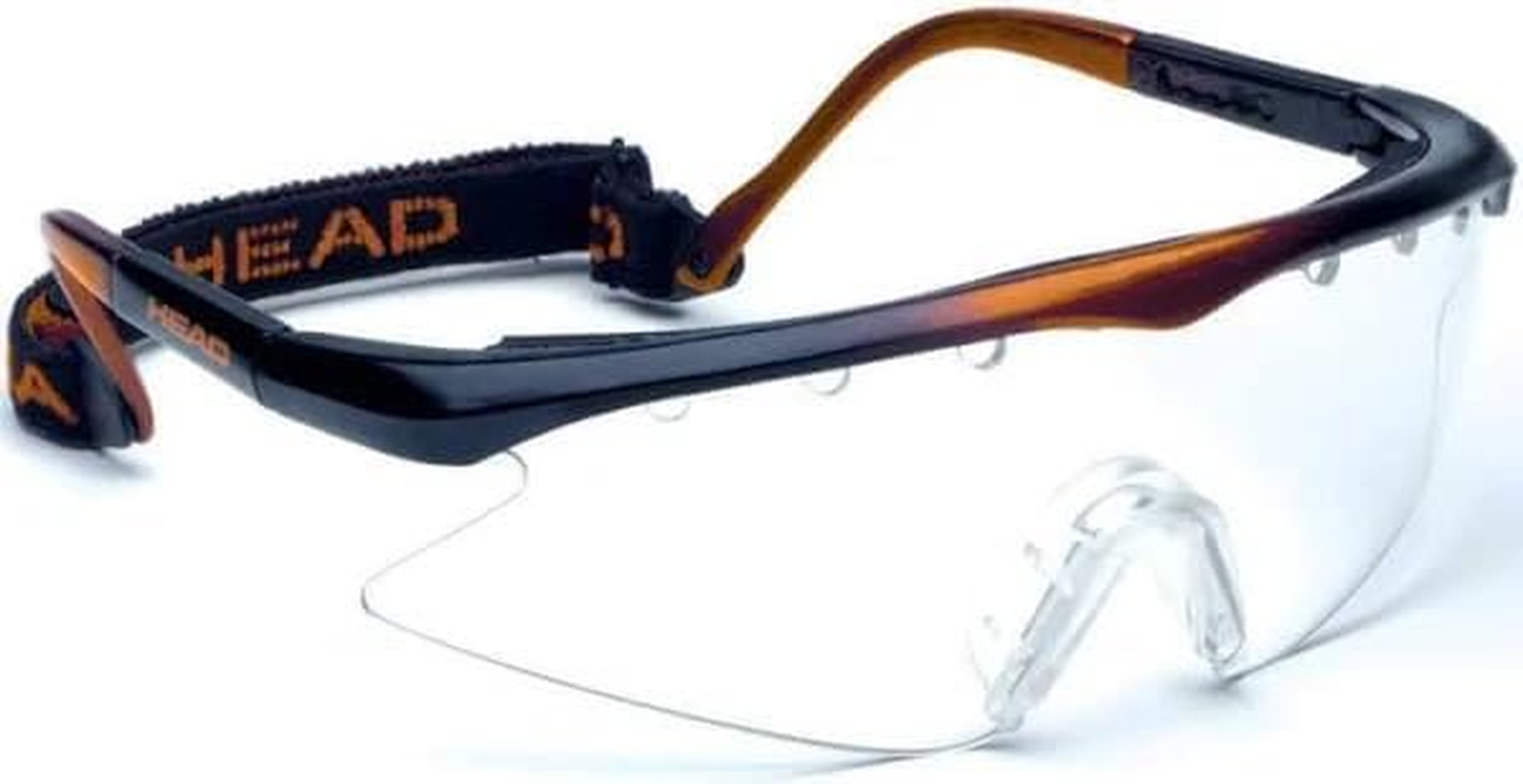 HEAD Racquetball Goggles (Rubber, Polycarbonate) | Men | Navy Blue | Rave anti Fog & Scratch Resistant Protective Eyewear | Light Weight, with Adjustable Strap, Premium Looks image number 2