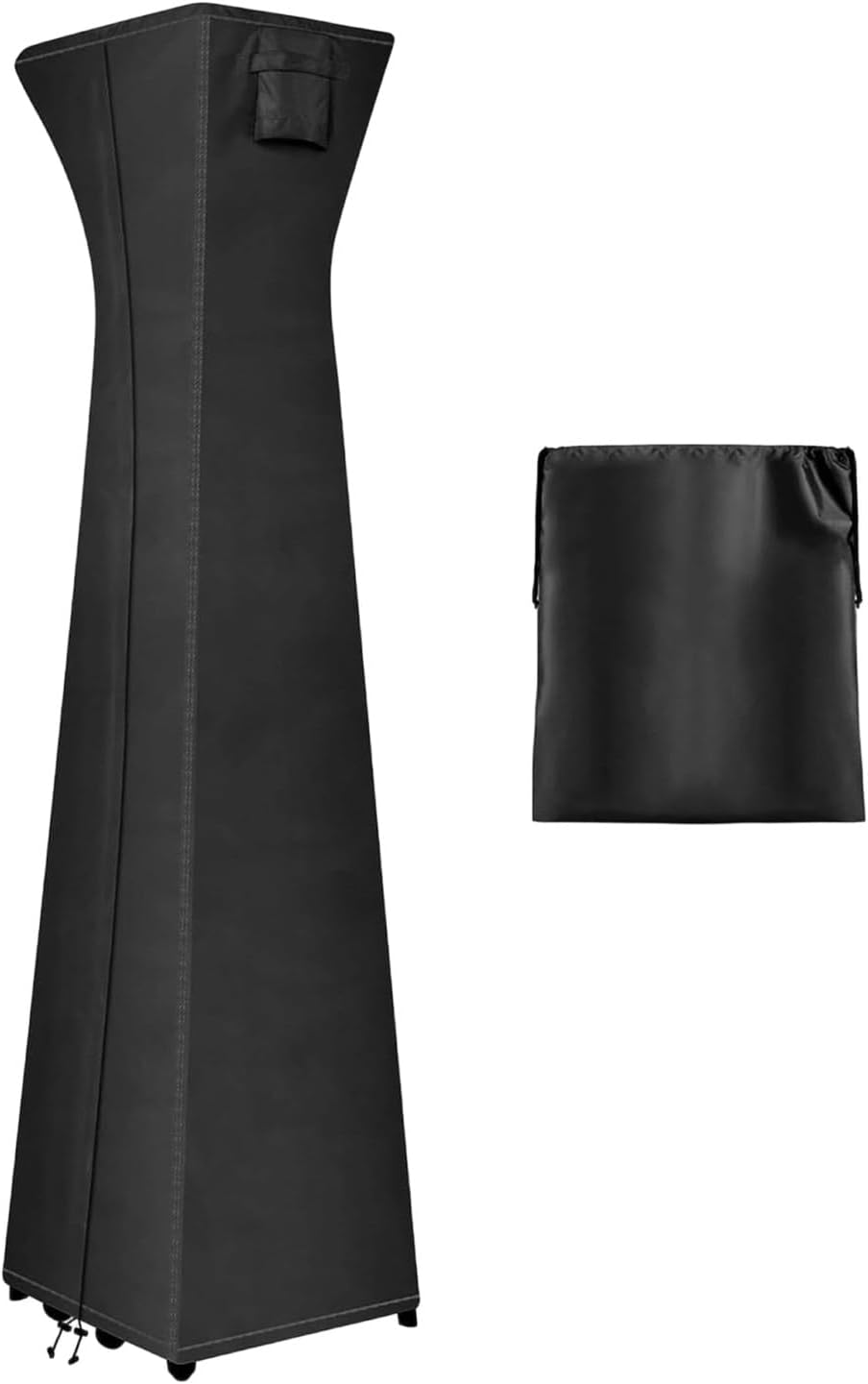 Pyramid Patio Heater Cover | 420D Heavy Duty Waterproof Windproof Protector | outside Stand up Patio Heater Cover,For Lawn Deck Backyard Garden Yard