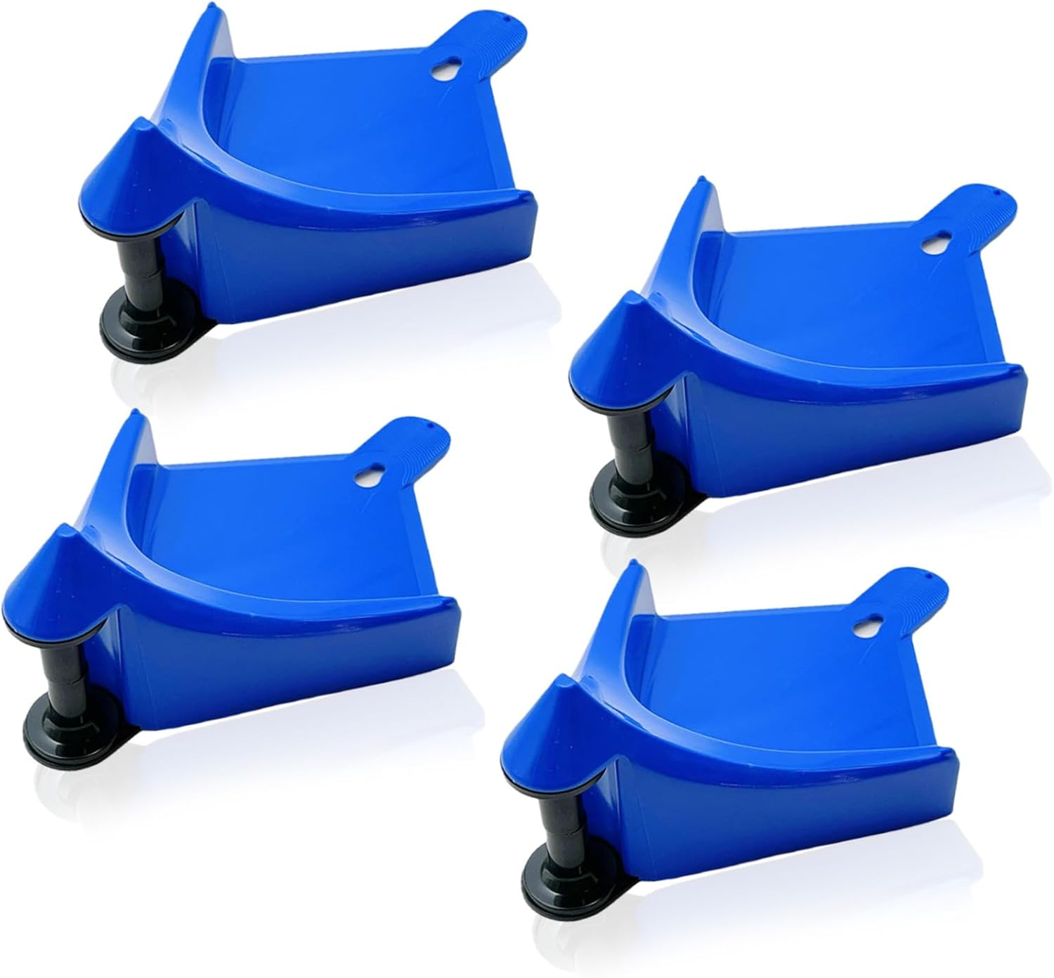 4 Pcs Car Hose Guide, Tire Hose Roller for Car Washing, Detailing Tire Hose Guide Preventing Pressure Washer Hose Stuck under the Wheels, Plastic Wash Tool to Avoid Snagging(Blue) image number 4