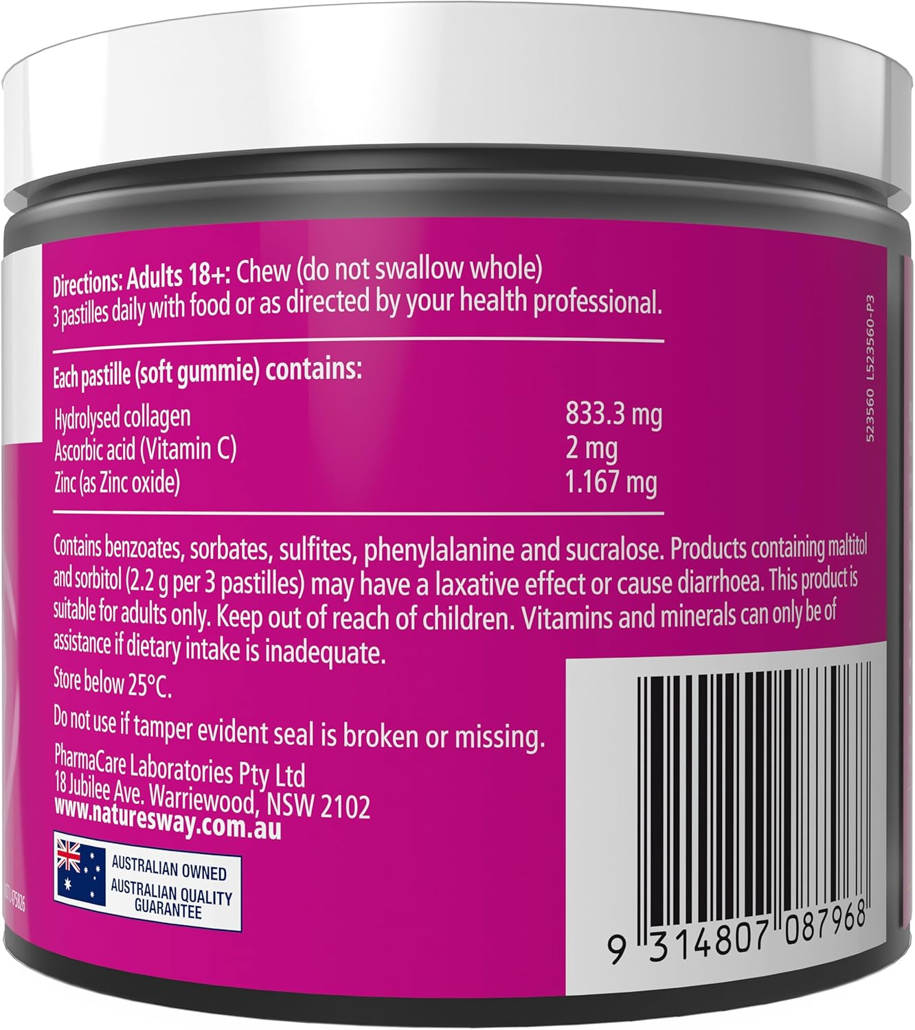 Nature'S Way Beauty Collagen Peptides plus Vitamin C 45 Gummies