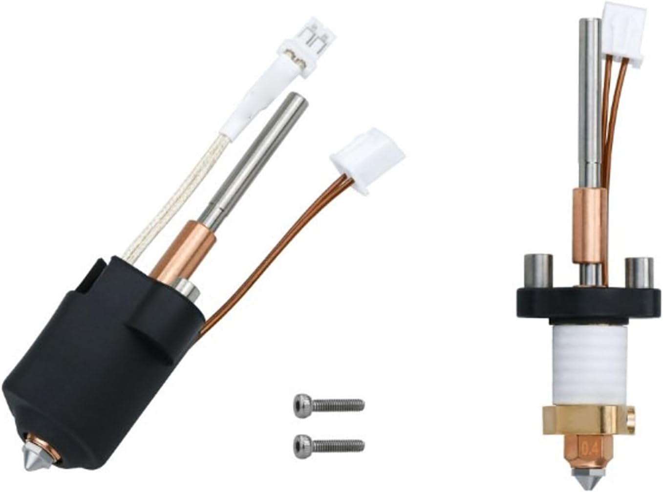 Ceramic Hotend for Ender 3 V3 plus 3D Printer, 0.4Mm Bimetallic Nozzle Extruder Hot End, High Fast Printing Integrated Hot End for 3D Printer Mini Extrusion Head Kit