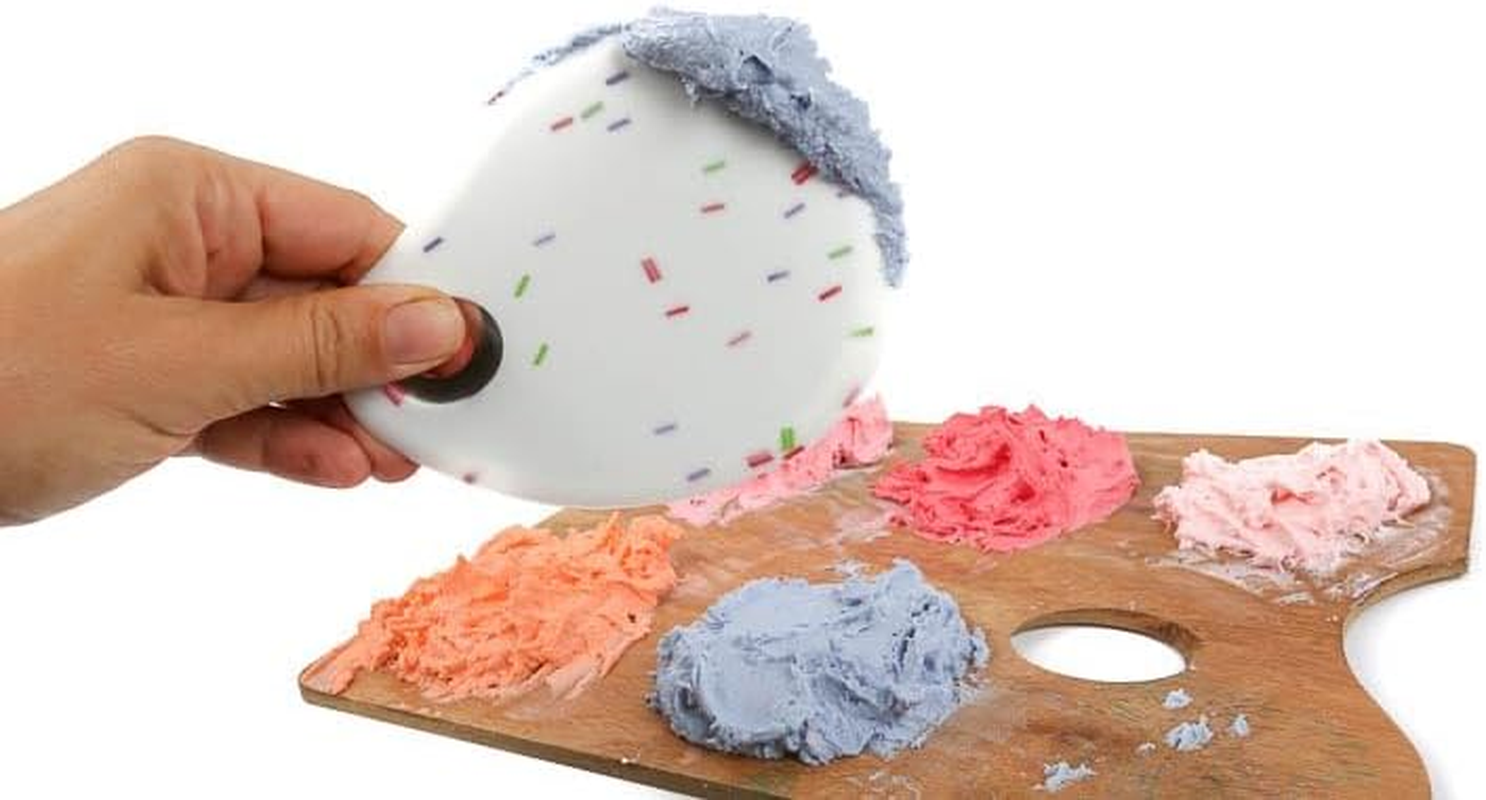 Sprinks Silicone Bowl Scraper | Heat-Resistant Premium Food-Grade Silicone | Non-Stick Surface | Dishwasher Safe Stain-Resistant | Curved Edge with Measurement Conversion image number 1