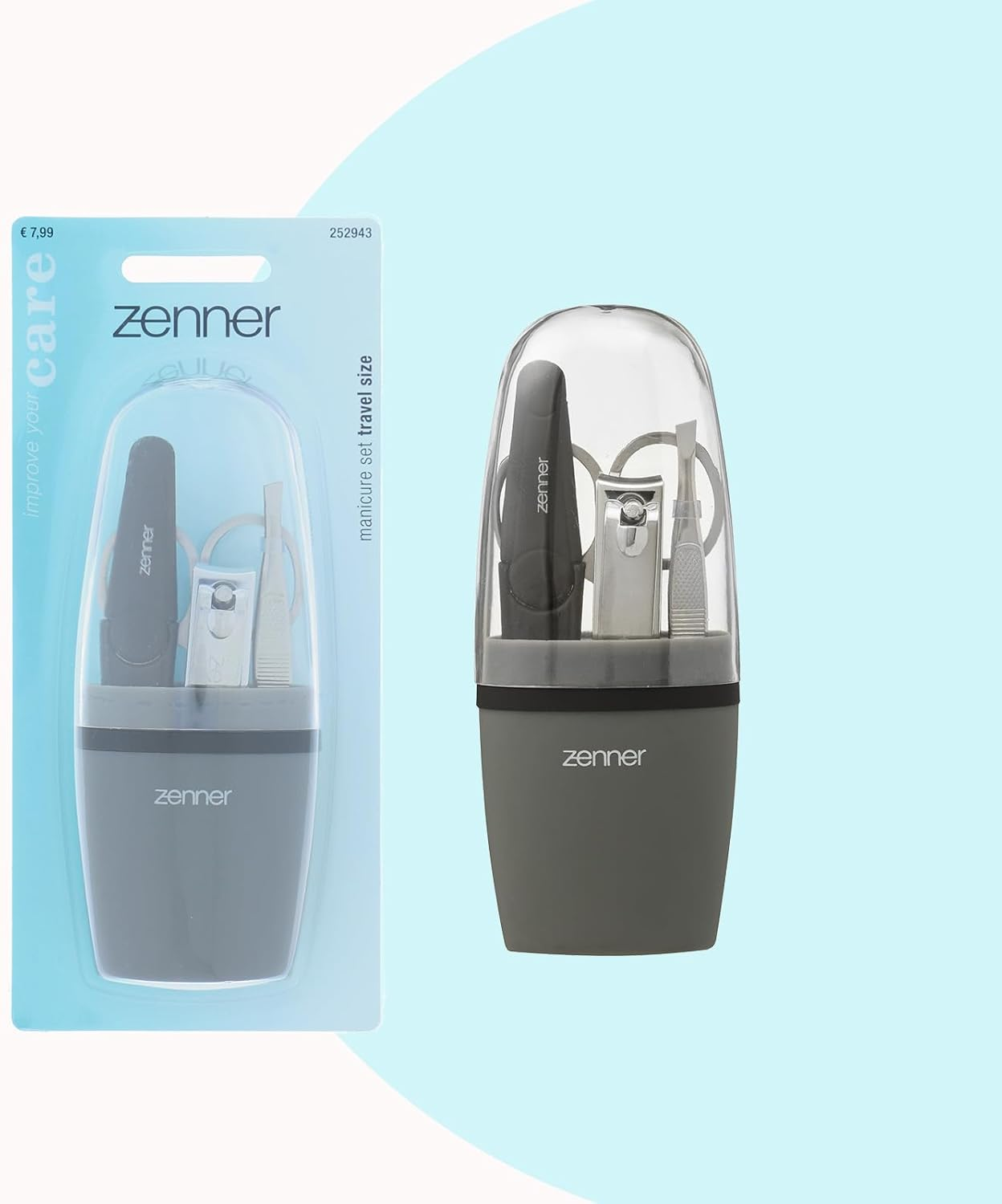Zenner Manicure Set - Professional Nail Care Kit for Perfect Nails and Natural Beauty image number 4