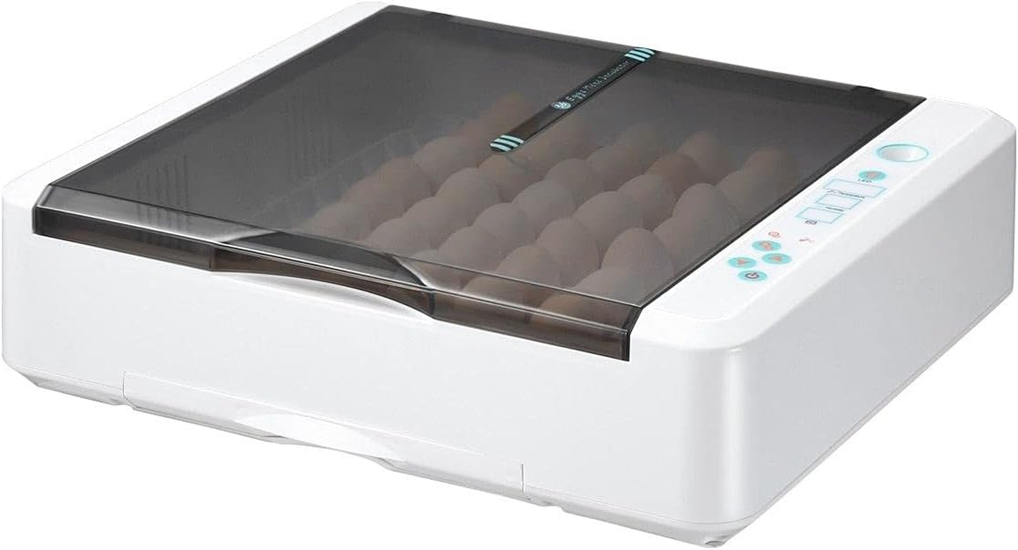 Digital Fully Automatic Egg Incubator 36-120 Eggs Poultry Hatcher Chicken Duck Bird Auto Turning image number 5