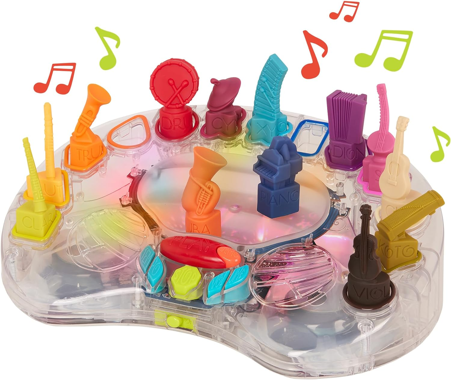 B. Toys &ndash; B. Symphony Musical Toy Orchestra for 3+ Years &ndash; 13 Musical Instruments for Classical Music for Babies and Toddlers &ndash; Interactive Kids Music Toys with Lights and 15 Songs image number 5