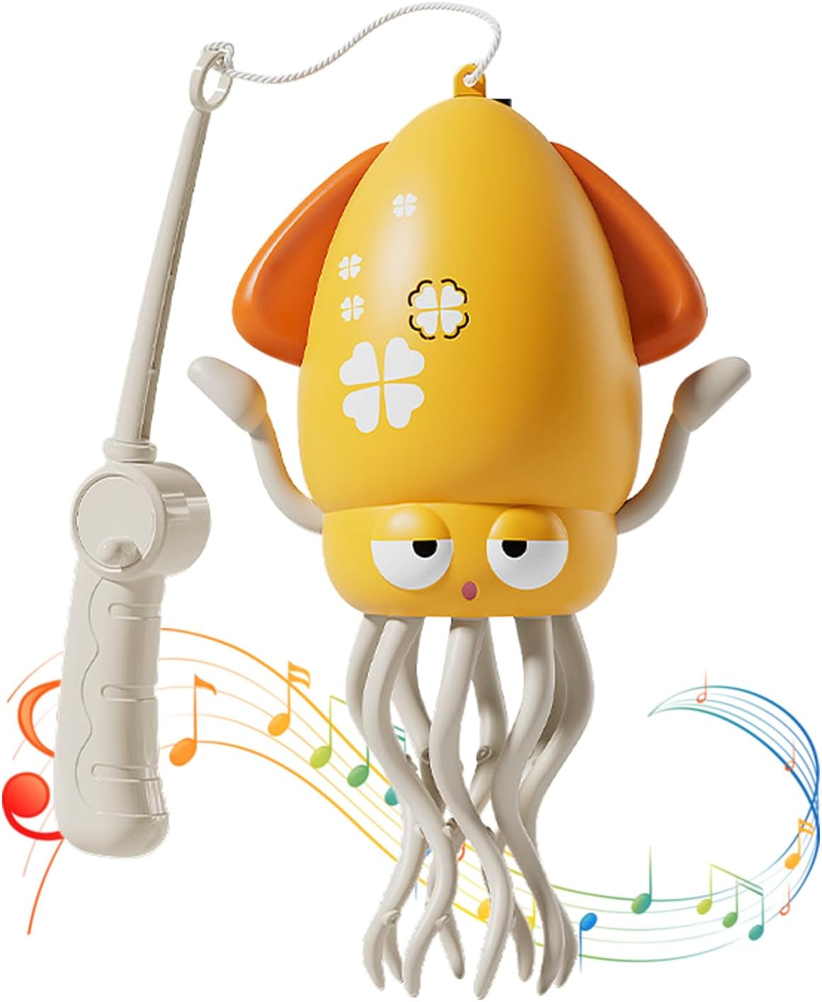 Electric Dancing Octopus Toy, Automatic Swing Magic Obstacle Avoidanceoctopus, Crawling Dancing Automatic Obstacle Avoidance Octopus Sensor Toy with LED & Music (Green)