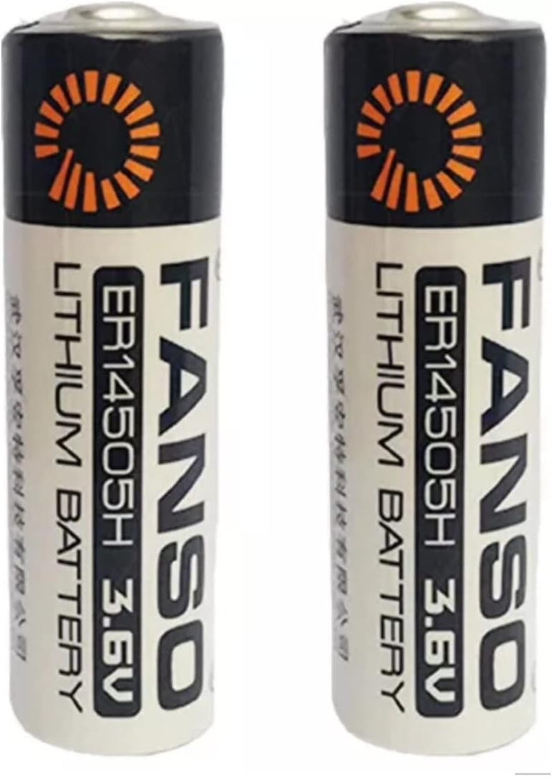 Fanso ER14505H 3.6V AA Lithium Battery 2.7Ah, Compatible with LS14500 (2 Batteries)