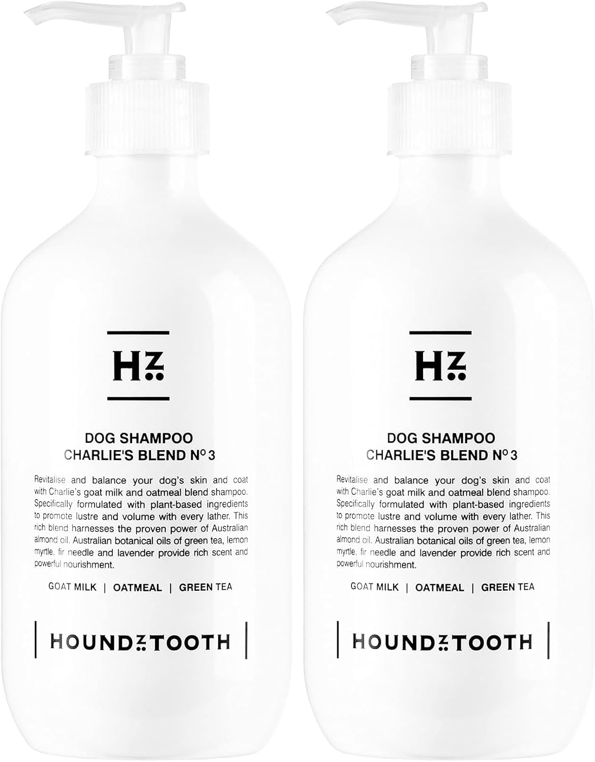 Houndztooth Charlie Blend No.3 Goat Milk Dog Shampoo (Pack of 2) image number 4