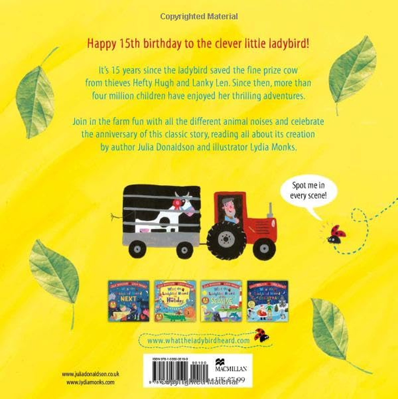 What the Ladybird Heard 15Th Anniversary Edition: with a Shiny Blue Foil Cover and Bonus Material from the Creators! image number 3