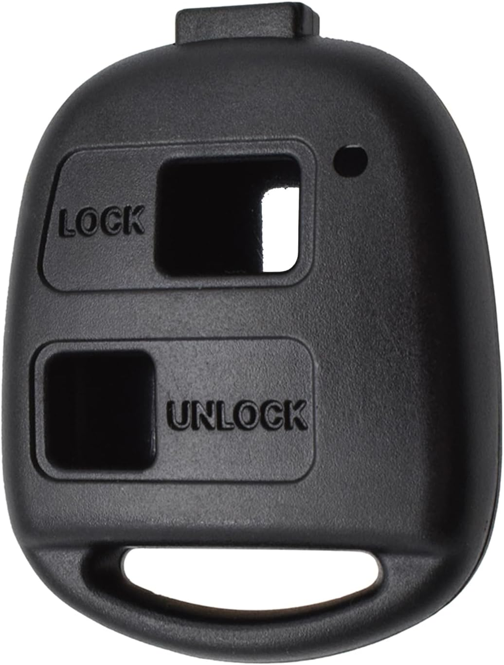 Key Fob Shell Case Replacement for Toyota Prado Corolla Echo Tarago Alphard MR2 Hiace Previa RAV4 Yaris Passo Space Truck Celica Estima Land Cruiser Remote Control Key Case Shell 2 Buttons image number 1