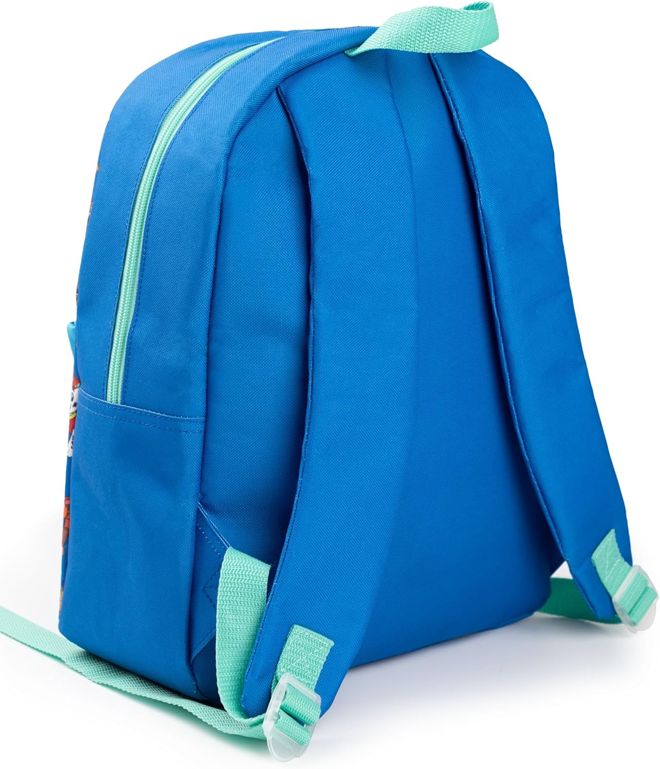 Paw Patrol Boys Backpack Set | Kids 4 Piece Blue & Green Rucksack Bundle with School Bag, Pencil Case, Lunch Bag & Water Bottle | Chase Dog Crew Graphic Complete Matching Set | Back to School Gifts, image number 3