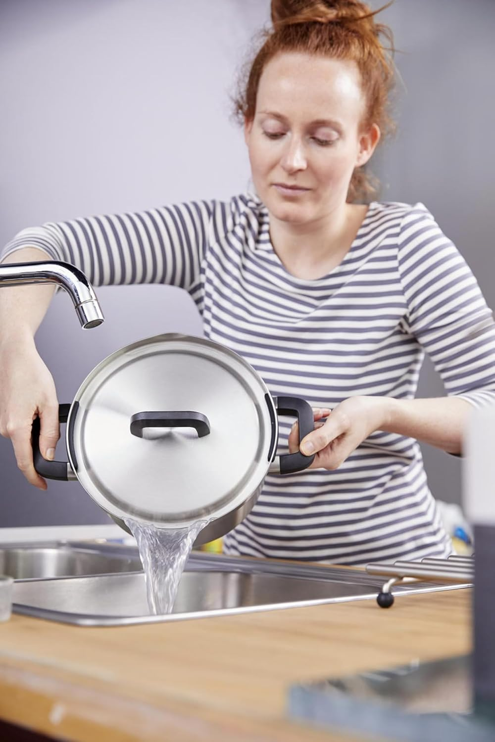 BK COOKWARE BV 123 Cooking Pot Set 4 Pieces Flow Cool image number 3