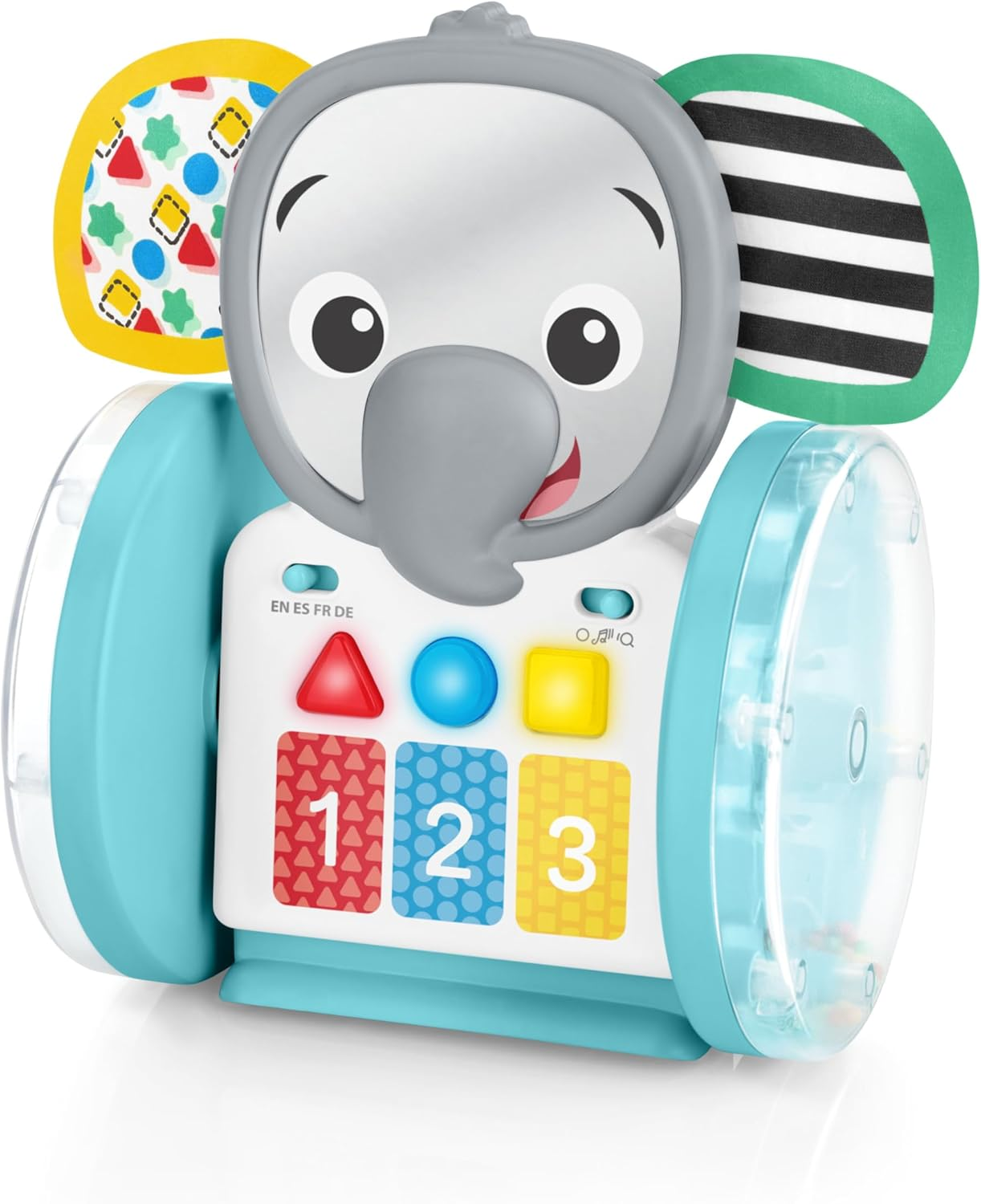 Baby Einstein Chase & Tap Earl Crawling Baby Toy, with Mirror and Music, Ages 6 Months and Up image number 6