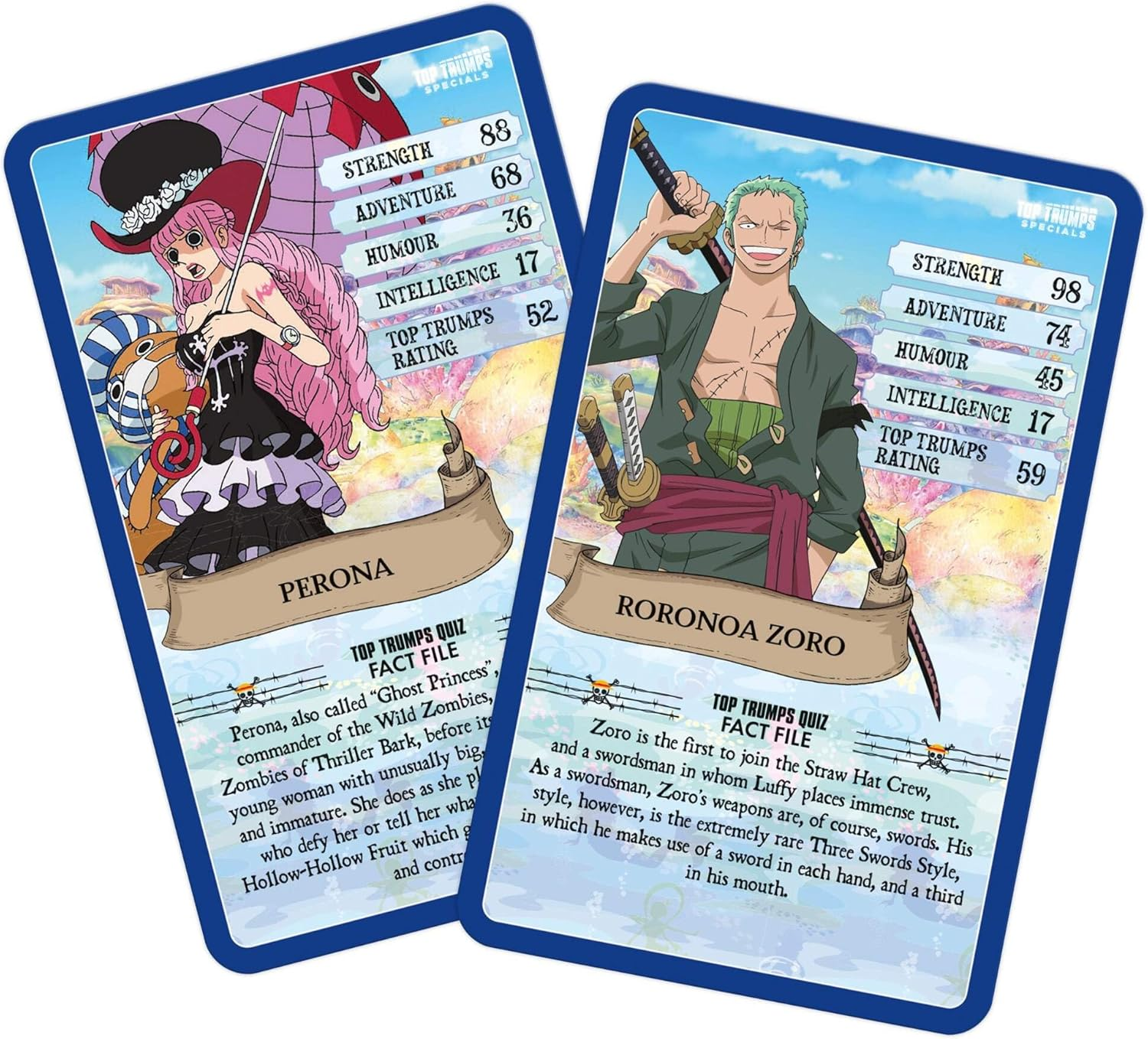 Top Trumps Specials One Piece Card Game image number 5
