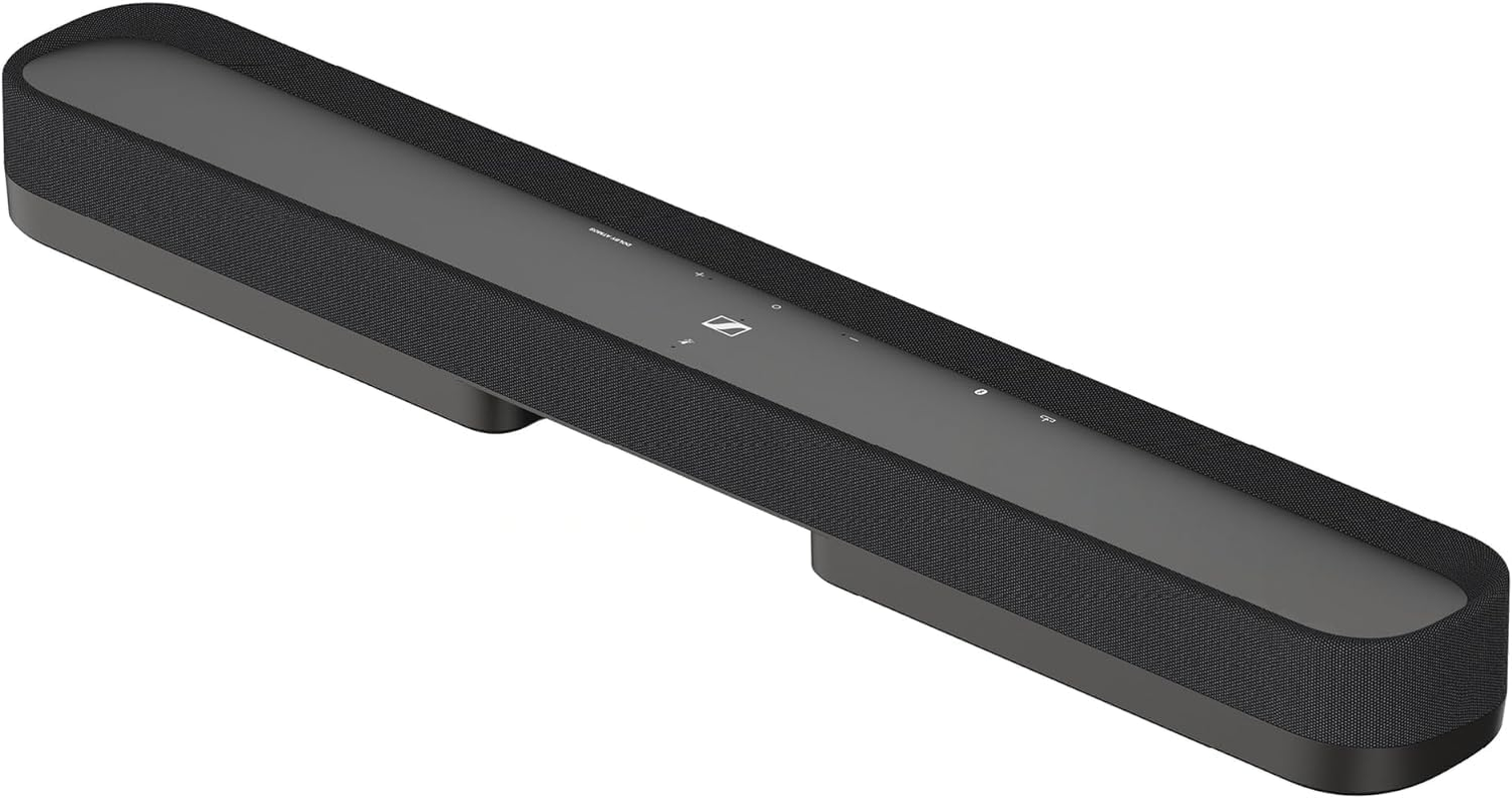 Sennheiser AMBEO Soundbar Mini - Immersive 3D Audio for TV, Movies, and Music - Compact Device with Powerful Adaptive Features, Multiple Connectivity and Intuitive Usage image number 6