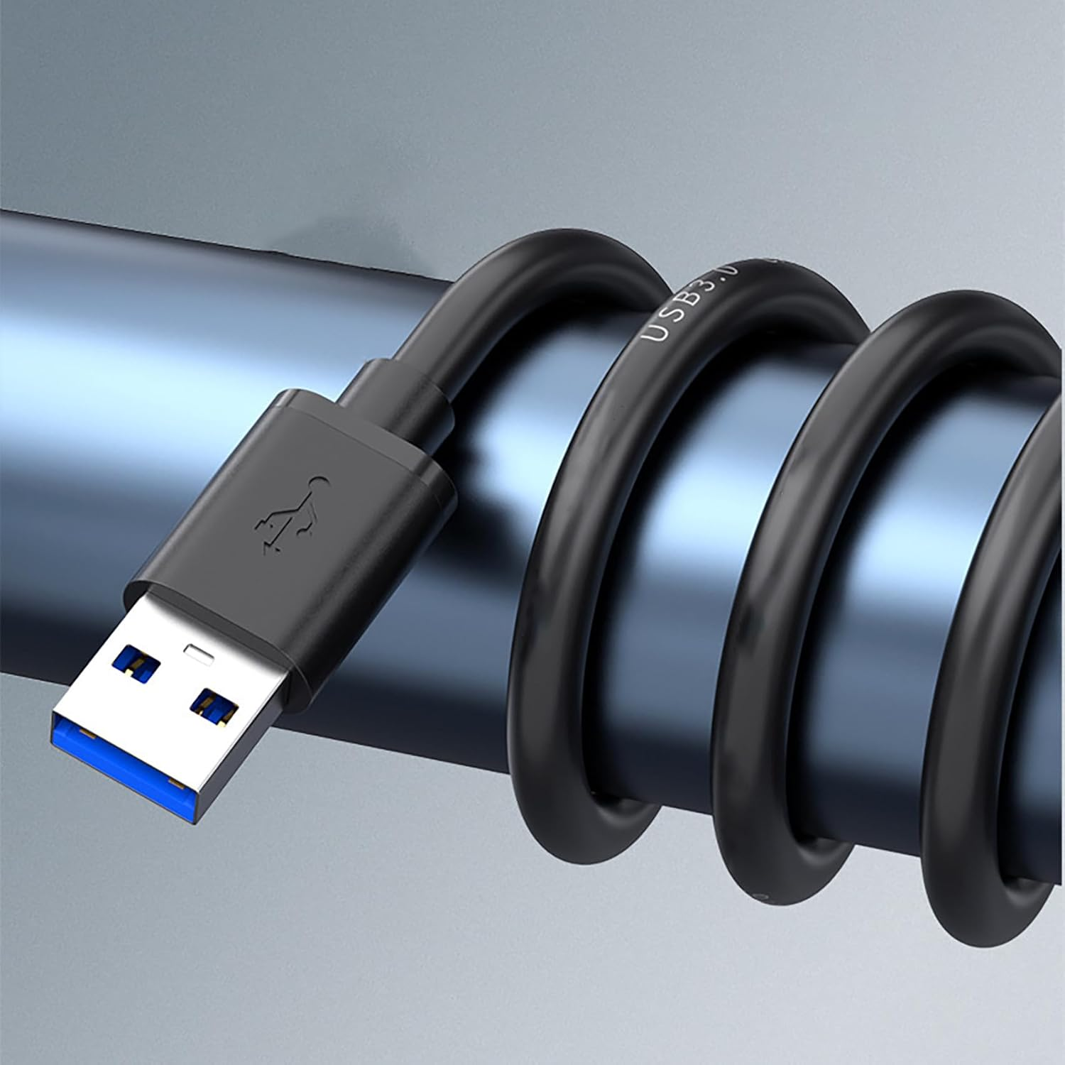 Tunghey USB 3.0 Extension Cable Type a Male to Female Extension Cord Withstands Fast Data Transfer Compatible with USB Keyboard, USB Hub, Mouse, Webcam, Printer, Hard Drive and More (1M) image number 1