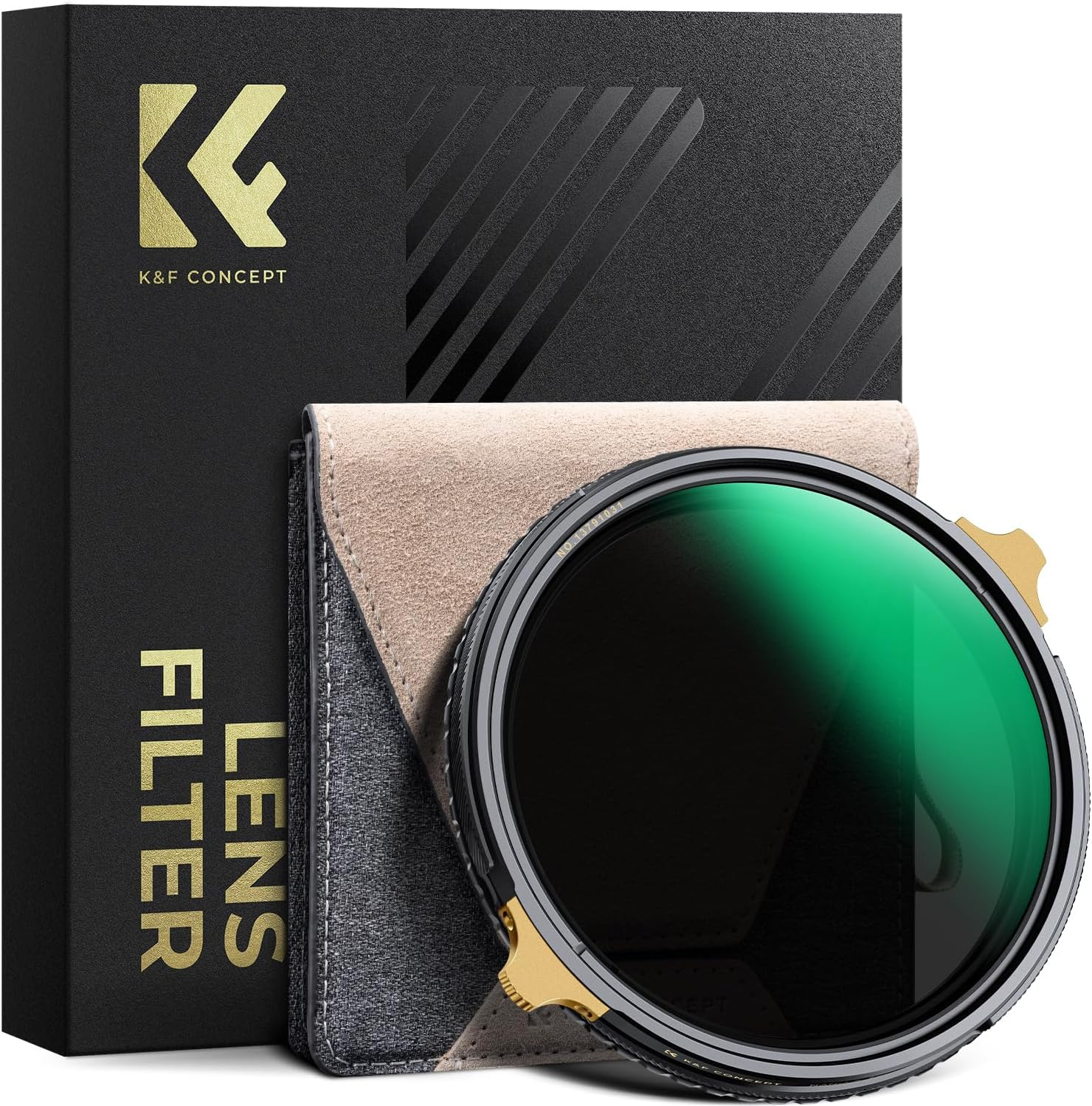 K&F CONCEPT 72Mm Variable ND2-32 ND Lens Filter & Circular Polarizing Filter 2-In-1 for Camera Lens, Waterproof Scratch Resistant 36 Multi-Coated Lens Filter (Nano-X PRO Series) image number 3