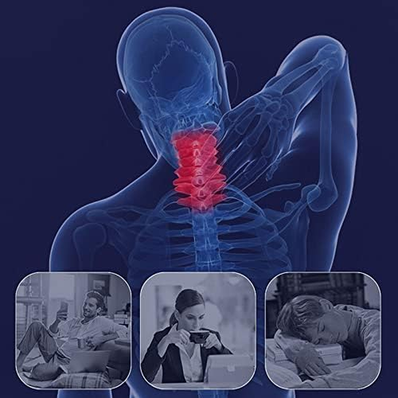 Multi-Function Cushion, Durable Memory Foam Pillow Neck Pad Soft Back Lumbar Support Comfort Seat Cushion Knee Support Pillow for Relieves Pressure/914 image number 2