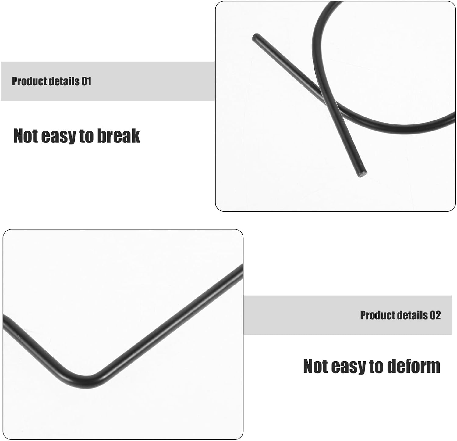 CIYODO 5Pcs Metal Garden Hose Guide Spike Heavy Duty Water Hose Guide Stakes for Lawn and Gardening Supplies image number 1