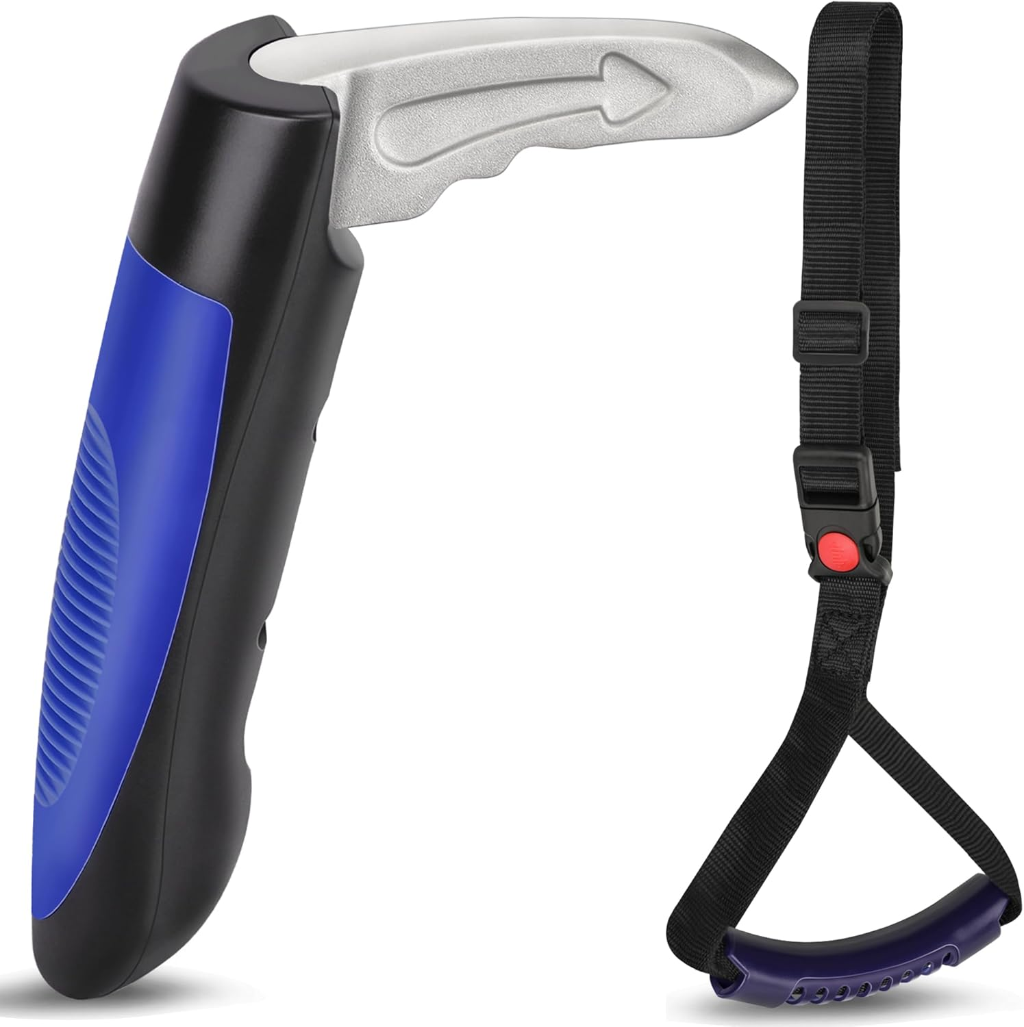 Milifox 2Pcs Car Support Assist Handle for Elderly Portable 2 in 1 Automotive Door Assistance Strap Antislip Window Breaker for Getting in and Out of Vehicle image number 1