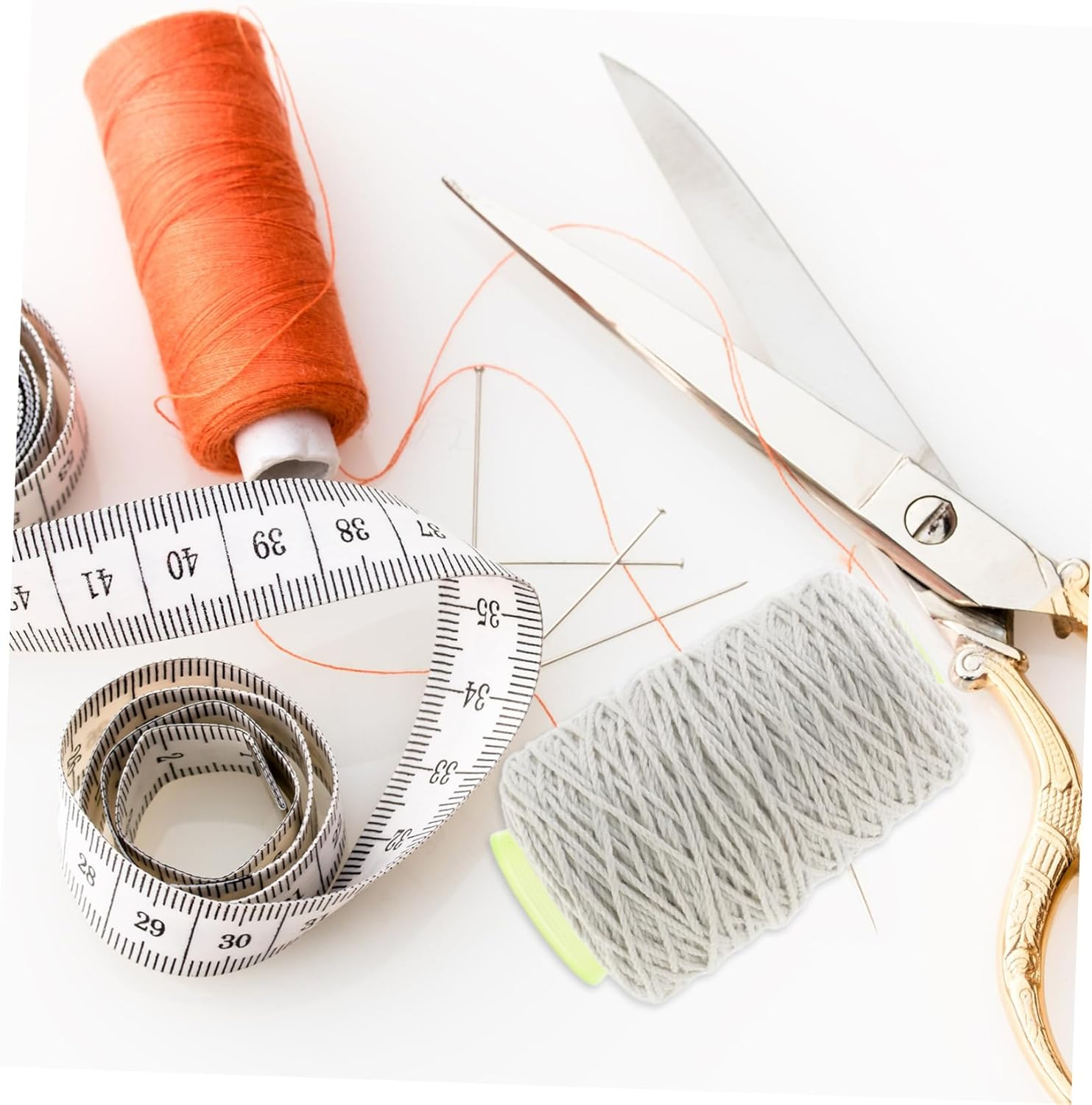 SUPVOX Heavy Duty Cotton Twine Garden Rope for Crafting and Gardening 1.8Mm Thick Natural Cotton Cord 200 Meter Roll for Decorative Wrapping and DIY Projects image number 1