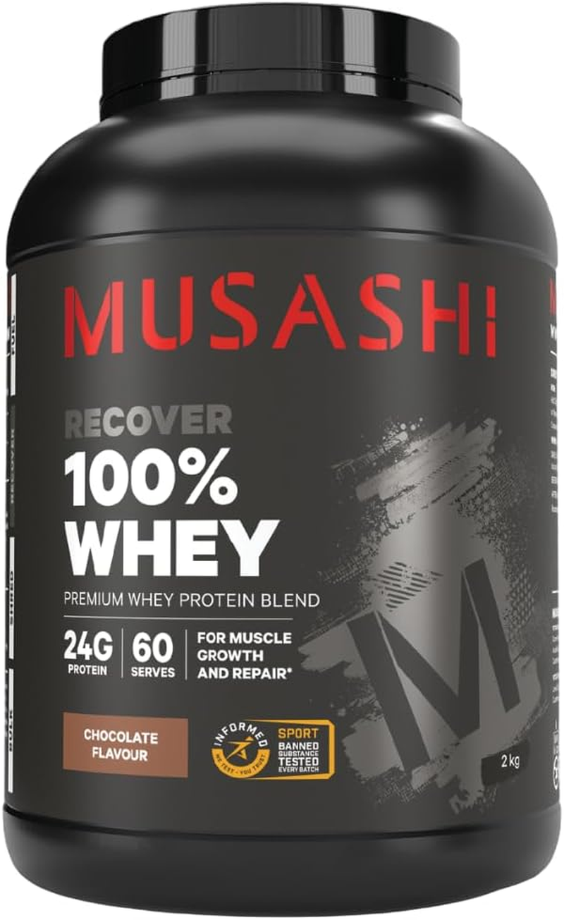 Musashi 100% Whey Protein Powder Chocolate 2Kg image number 6