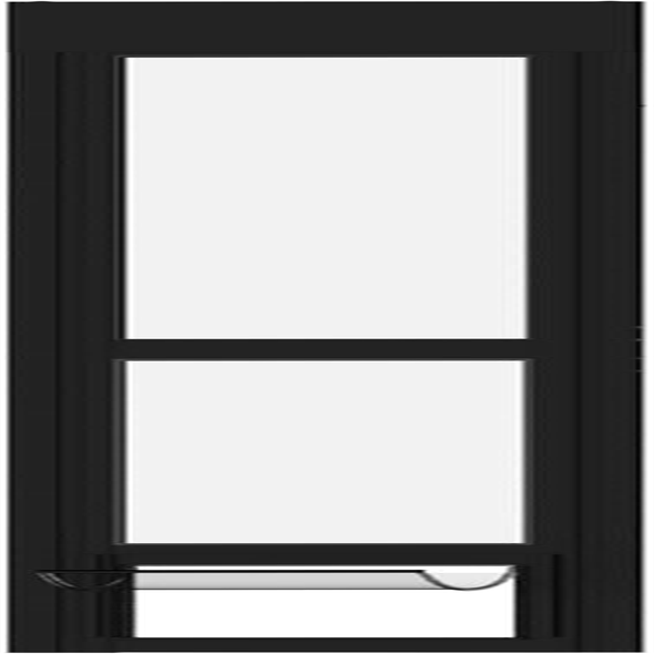 Small Black Glass Patio Pet Door image number 3
