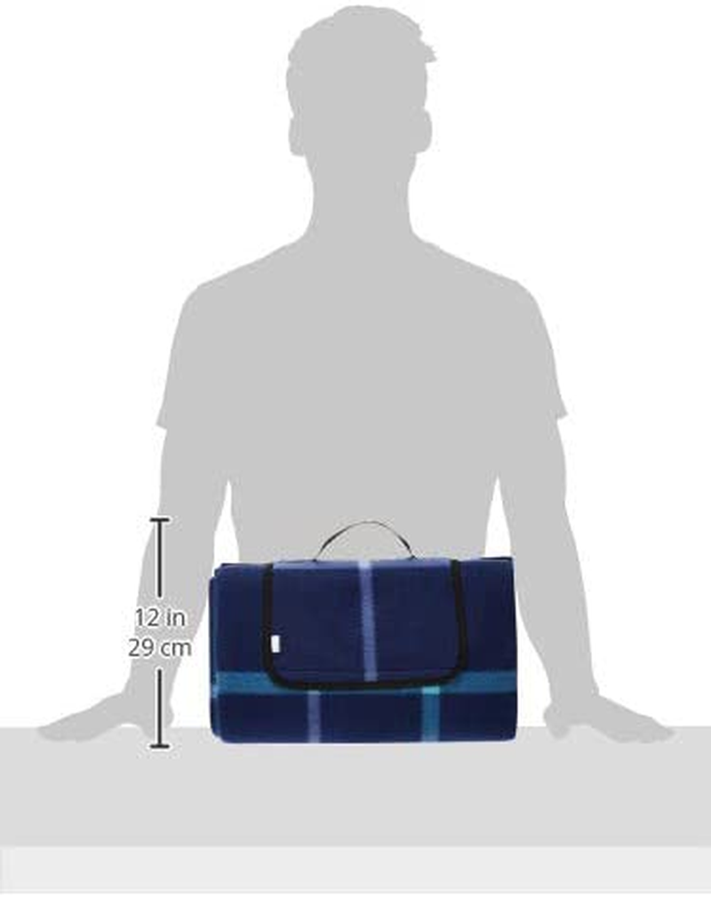 Amazon Basics Picnic Blanket with Waterproof Backing, 150 X 195 Cm image number 3