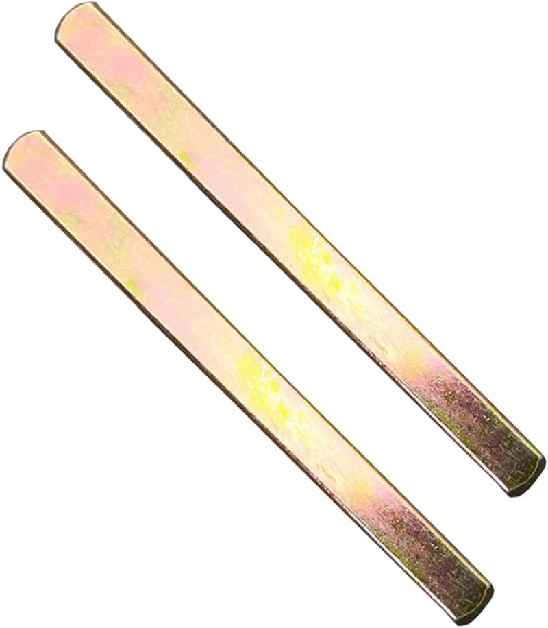 Tophomer 2Pcs Door Knob Spindle, 100Mm Long Iron Square Spindle Bar Replacement, 8Mm Diameter image number 3