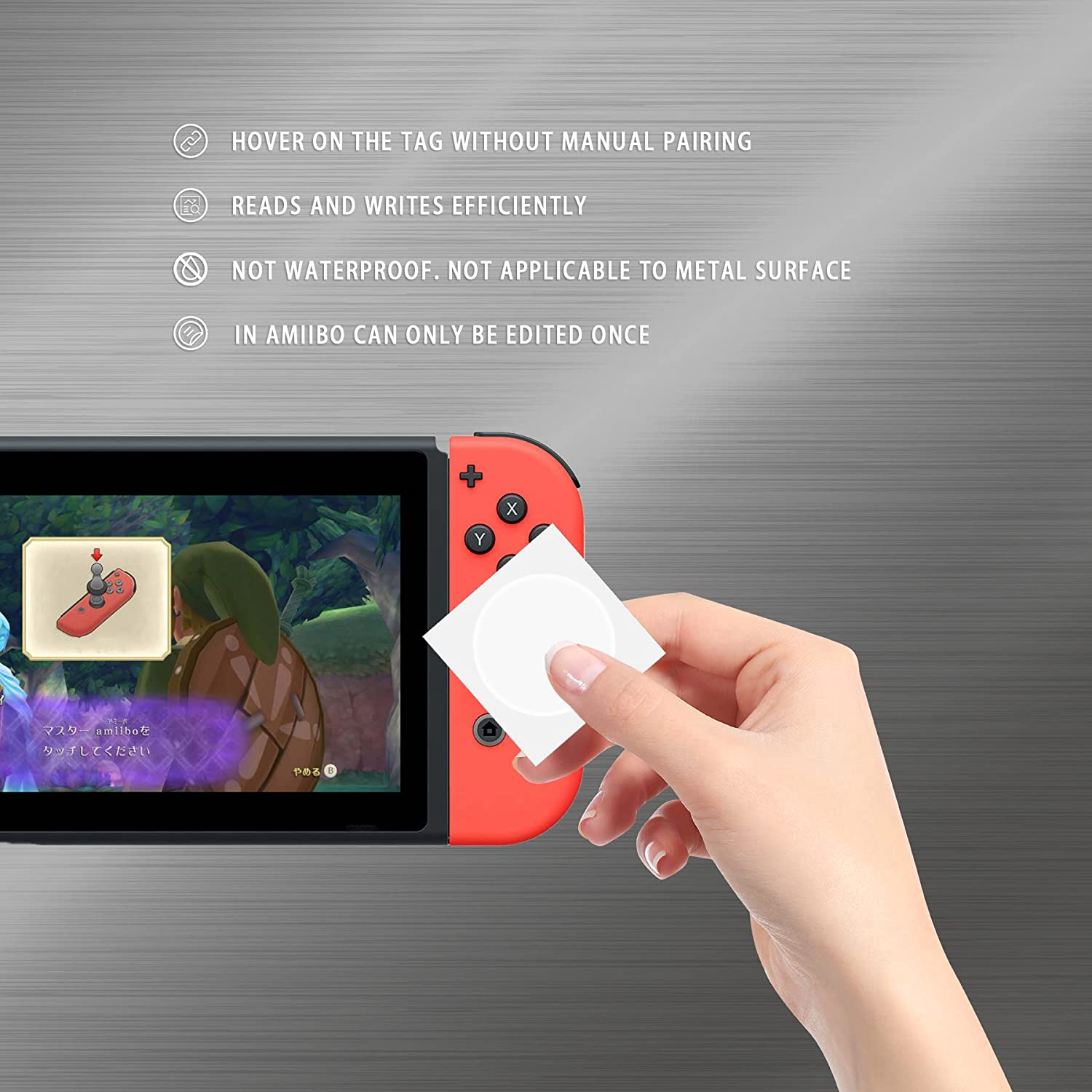 12 X NTAG215 NFC Stickers NFC Tags Rewritable NFC 215 Tag White with NFC Chip 25Mm (1 Inch) Round, Compatible with Tagmo and All NFC Enabled Devices image number 5