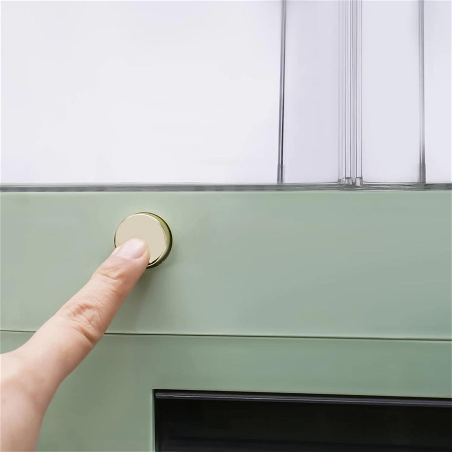 Tootoo Dry Food Dispenser, Rice Grain Dispenser, Wall Mounted 6 Grid Grain Dispenser, 10KG Cereal Storage Container for Organising Home, Kitchen & Pantry (White)